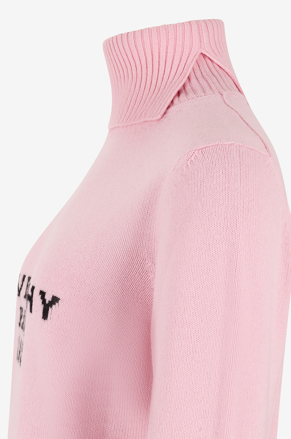 GIVENCHY Pull à col roulé en laine et cachemire GIVENCHY Signature Femme ROSE CLAIR 3