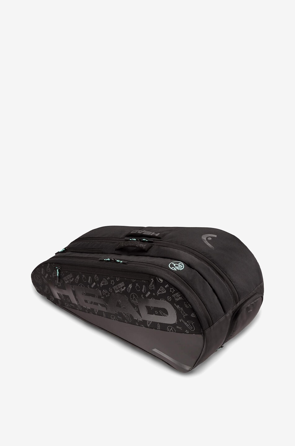 HEAD Sac pour raquettes enfant Tour L Neon 2025 Unisexe Incolore 3