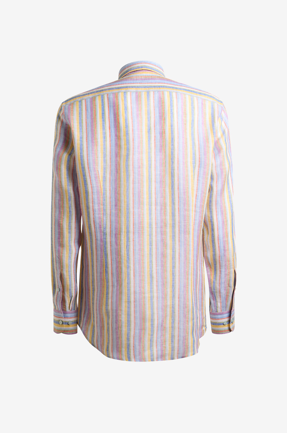ETRO Bunt gestreiftes Leinenhemd Roma Herren BUNT 2