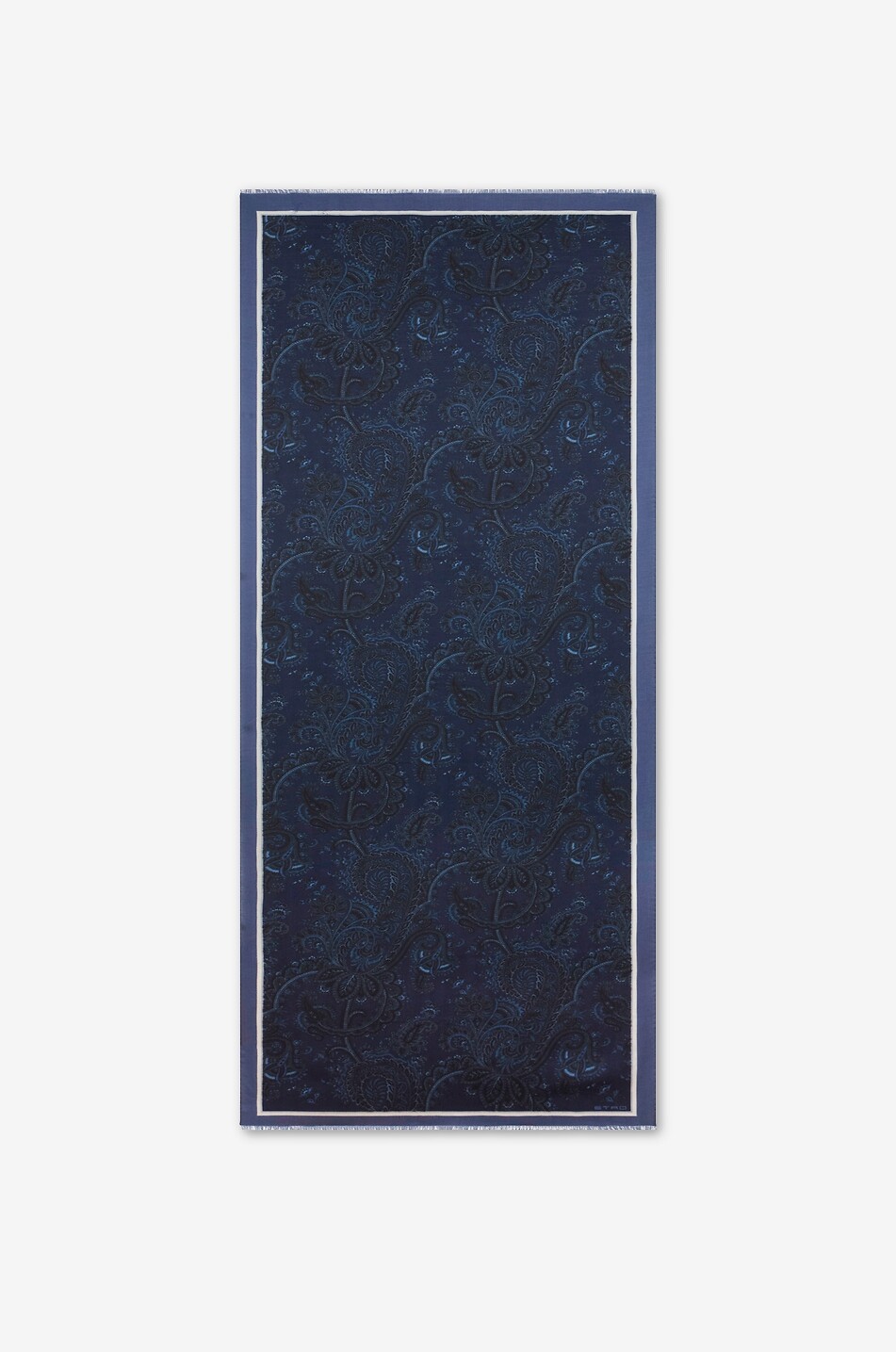 Schal aus Baumwolle mit Paisley-Print Orfeo