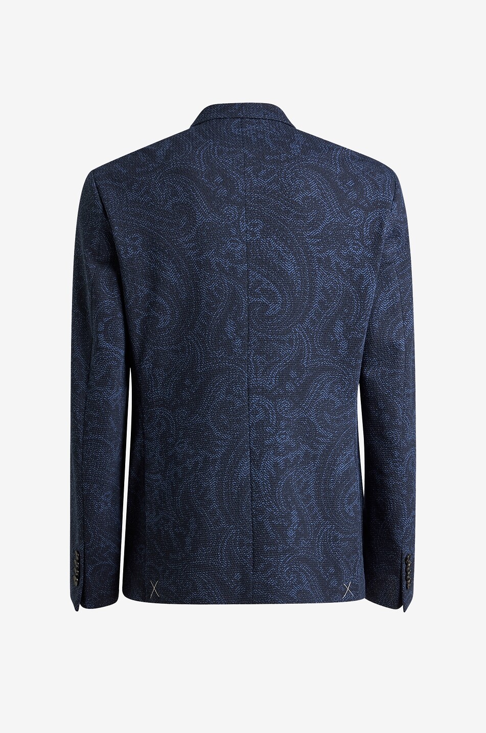 ETRO Roma paisley jacquard blazer Men DARK BLUE 2