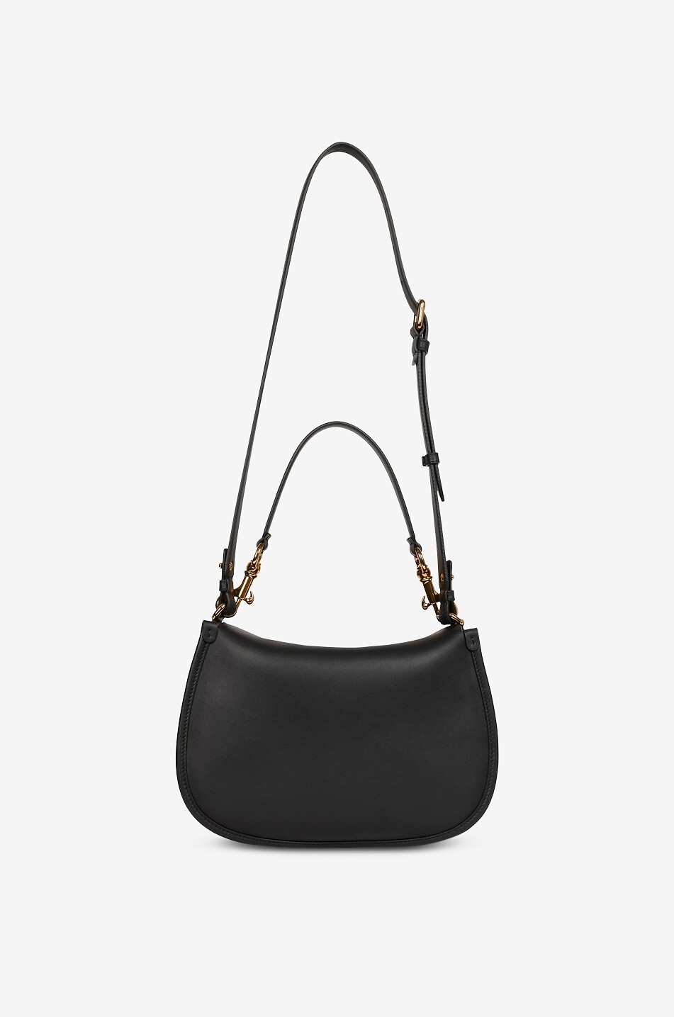 ETRO Sac porté épaule en cuir à clous Pony Moyen Femme NOIR 9
