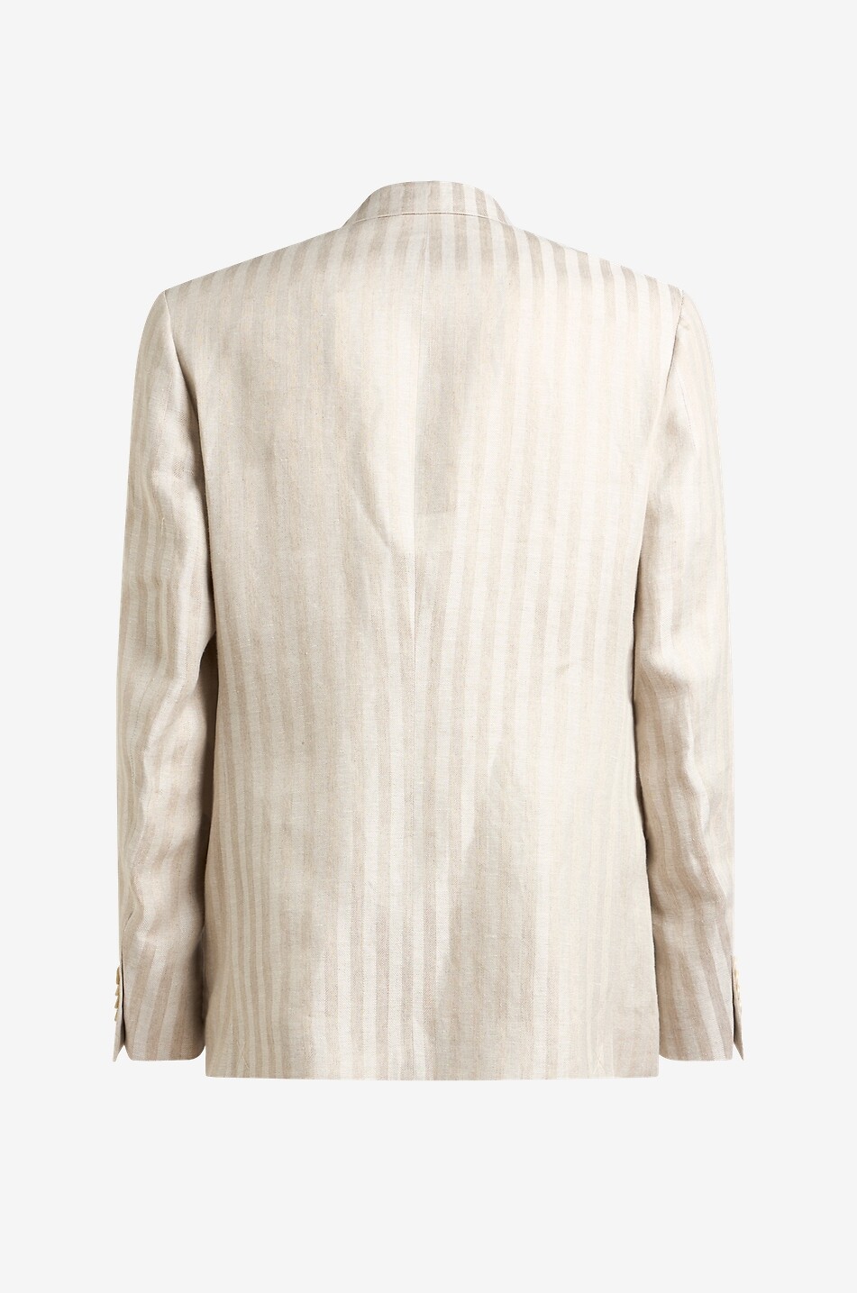 ETRO Gestreifter Leinenblazer Roma Sport Herren Hellbeige 2