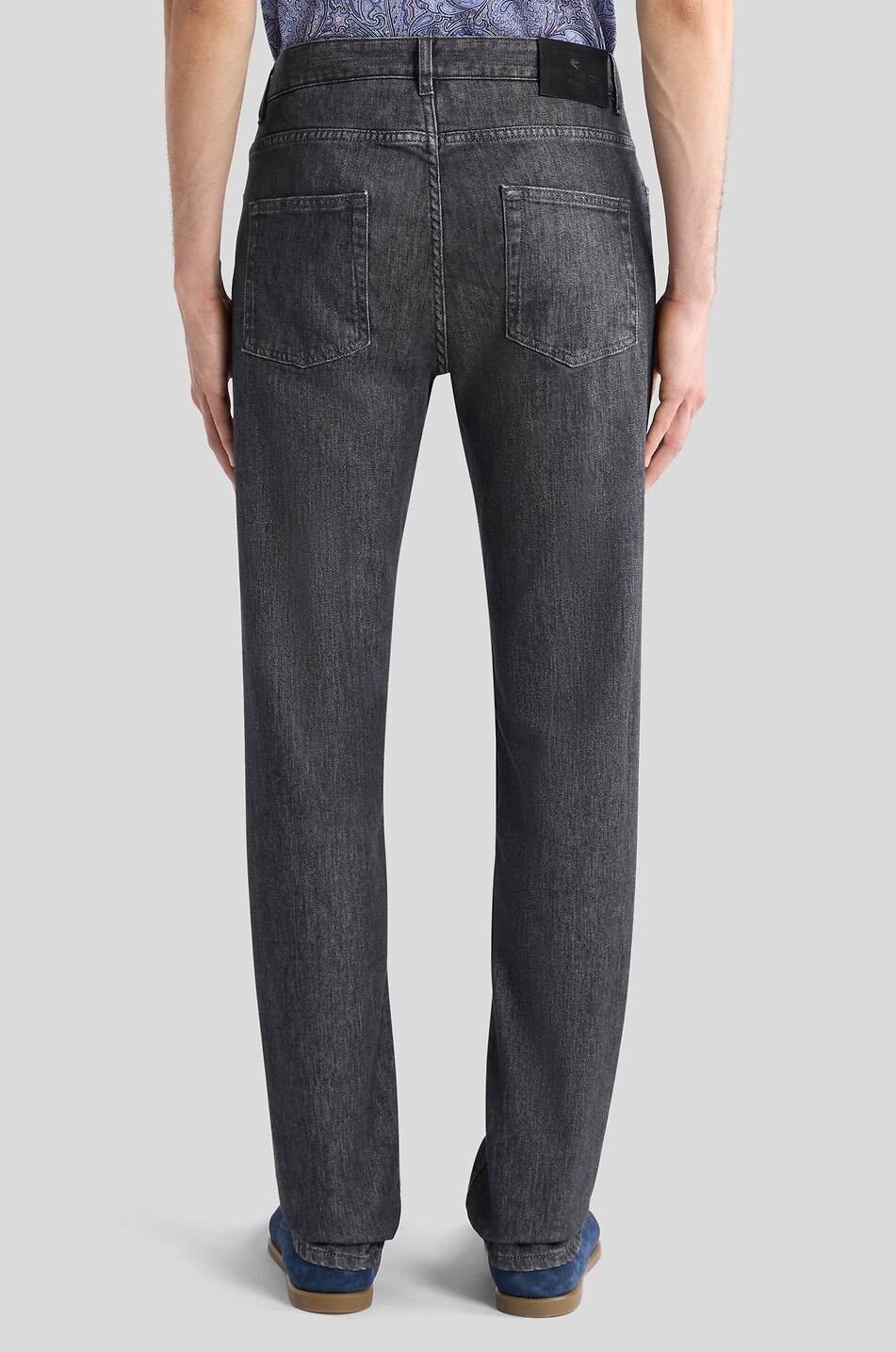 ETRO Roma slim faded jeans Men BLACK 5