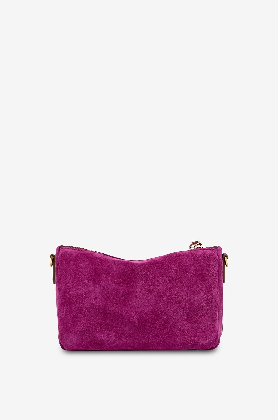 Nora ssuede clutch - GIANNI CHIARINI - DARK PINK - Bongénie
