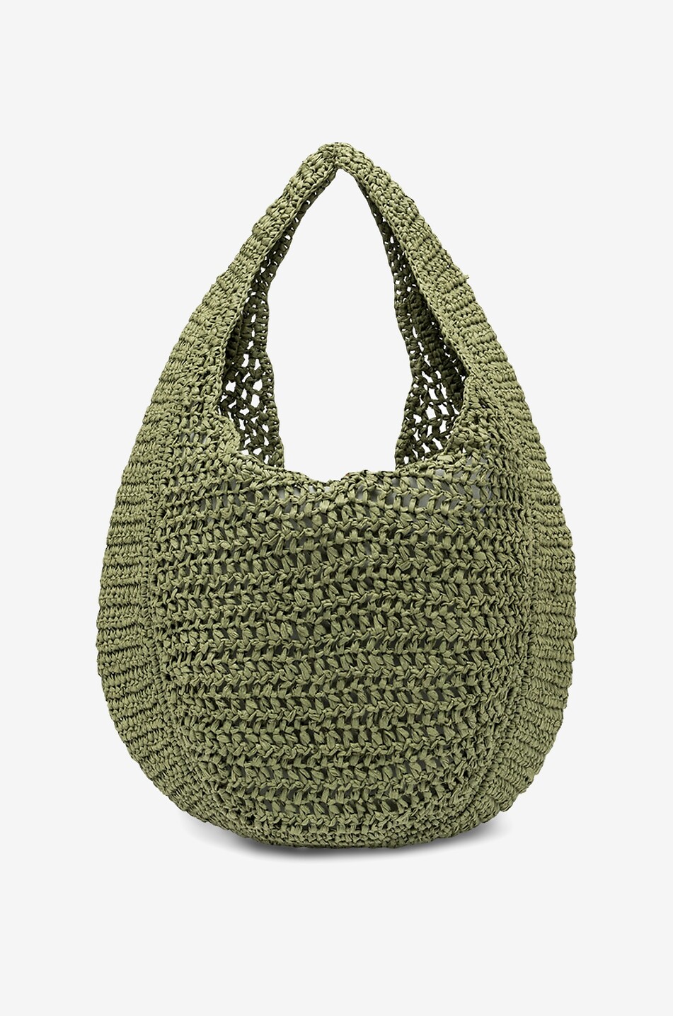 GIANNI CHIARINI Runde Handtasche aus Raphia Néfeli Damen GRÜN 2