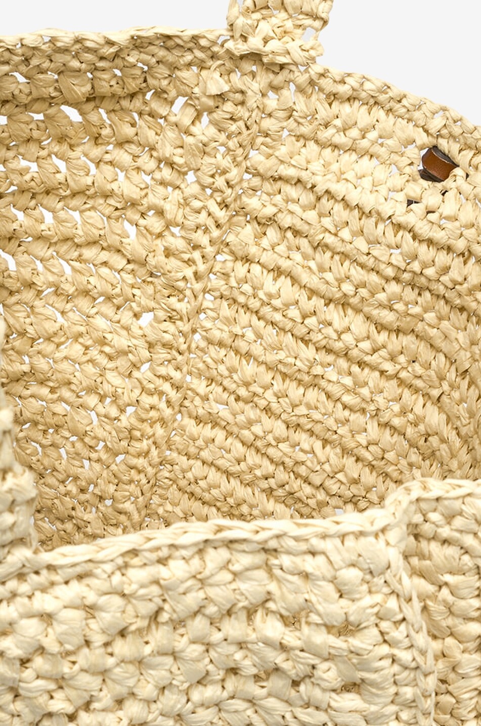 GIANNI CHIARINI Néfeli rectangular raffia tote bag with embroidered logo Women BEIGE 4