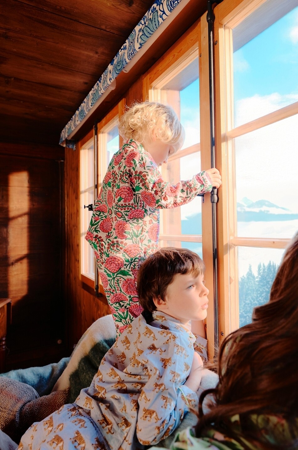 STUDIO BRAI Kids printed cotton Kiki pyjama Unisex PINK 3