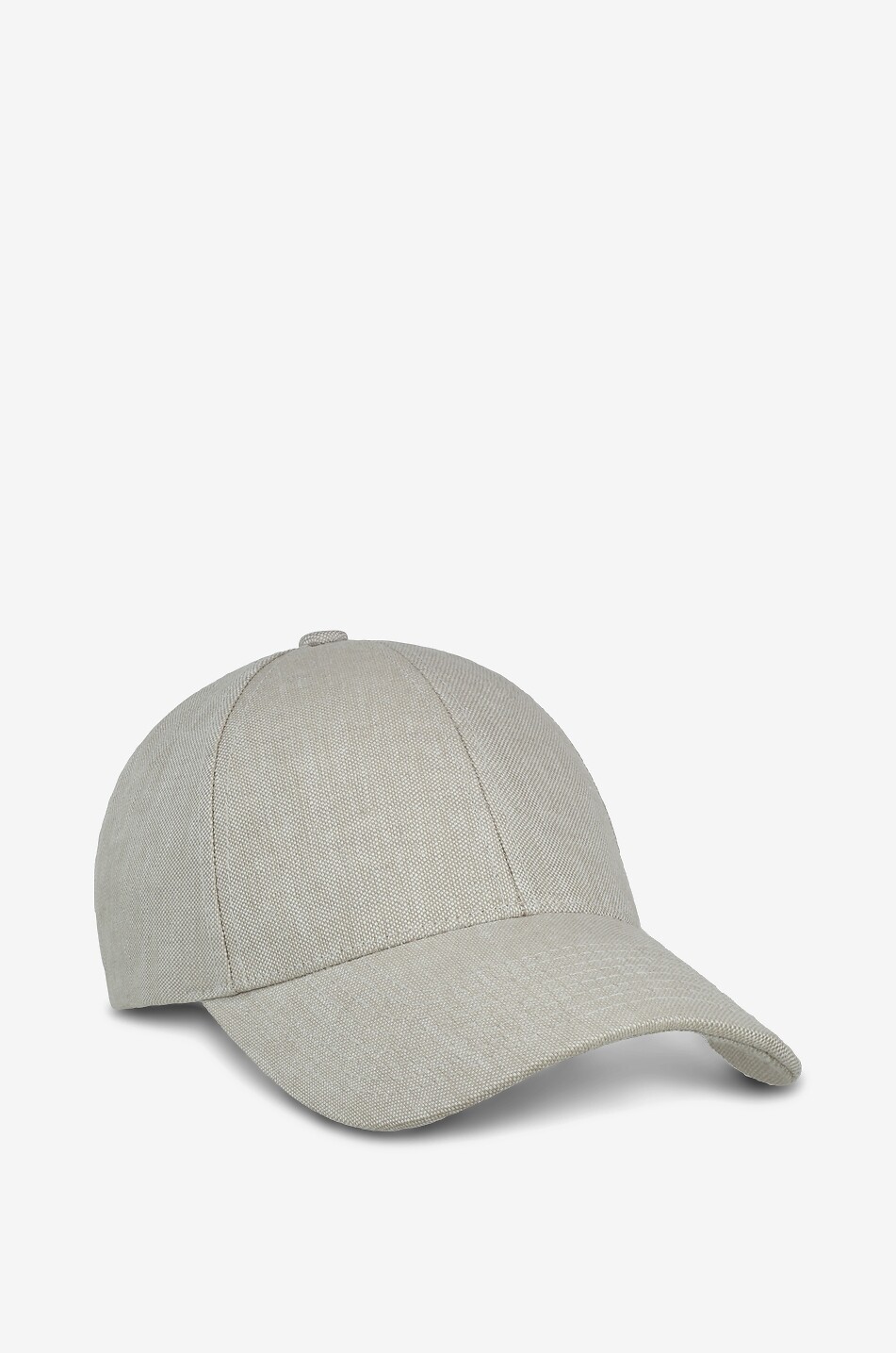 VARSITY Legacy linen canvas  baseball cap Men BEIGE 1