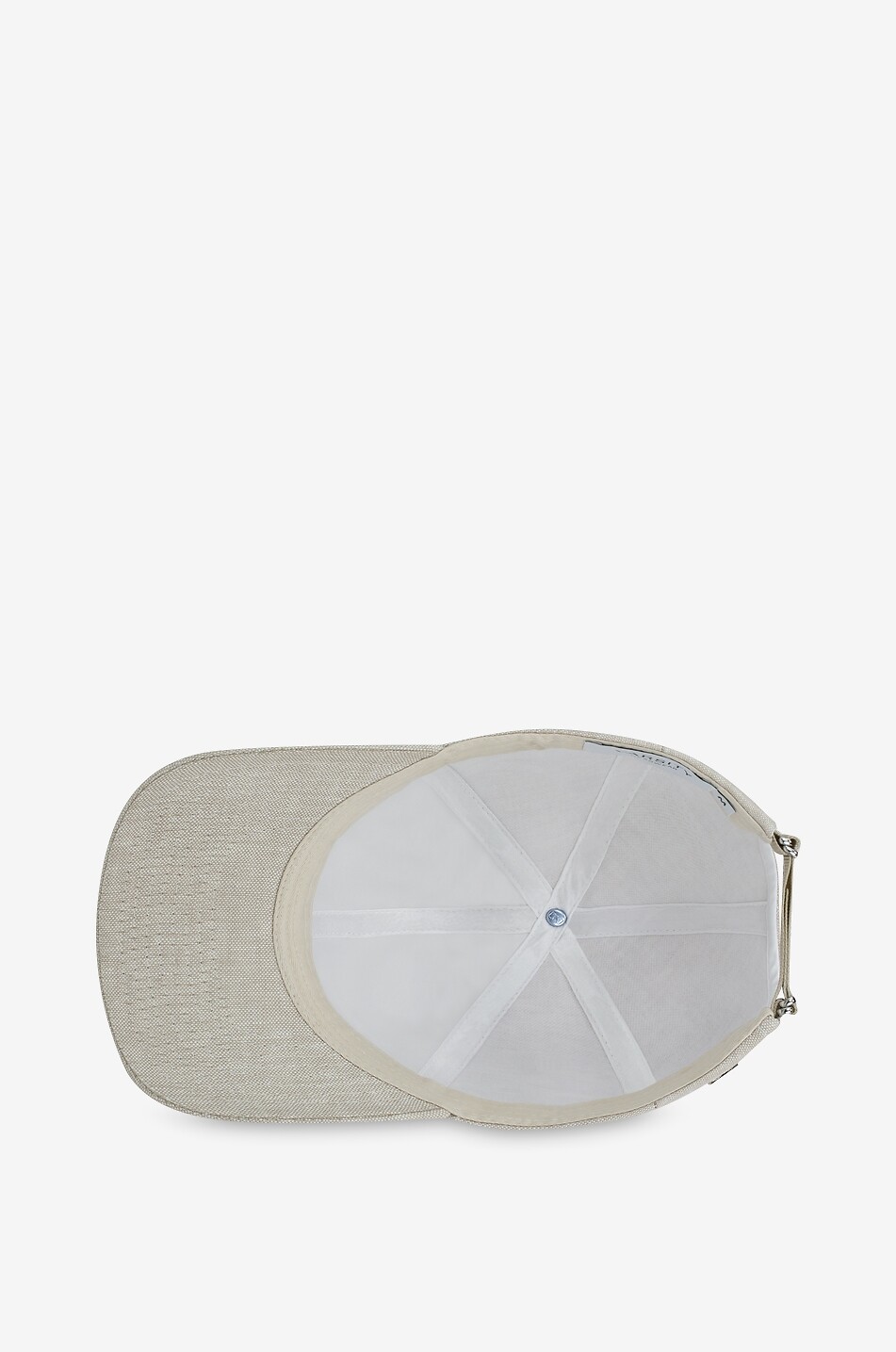 VARSITY Legacy linen canvas  baseball cap Men BEIGE 4
