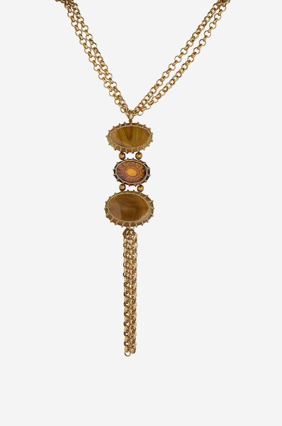 Collier multi rangs orné de pierres Rio