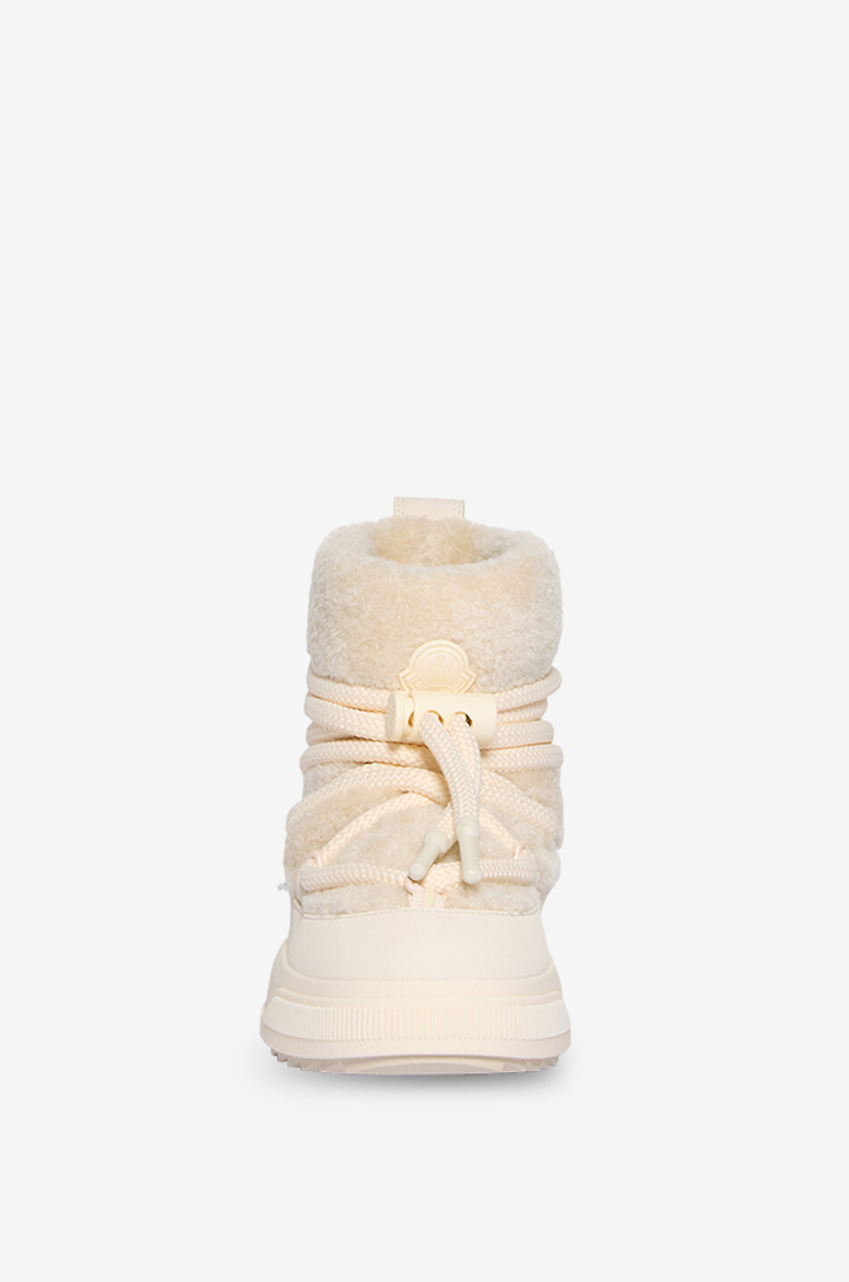 MONCLER Bottines en polaire à talon Altive Mid Femme BEIGE 2