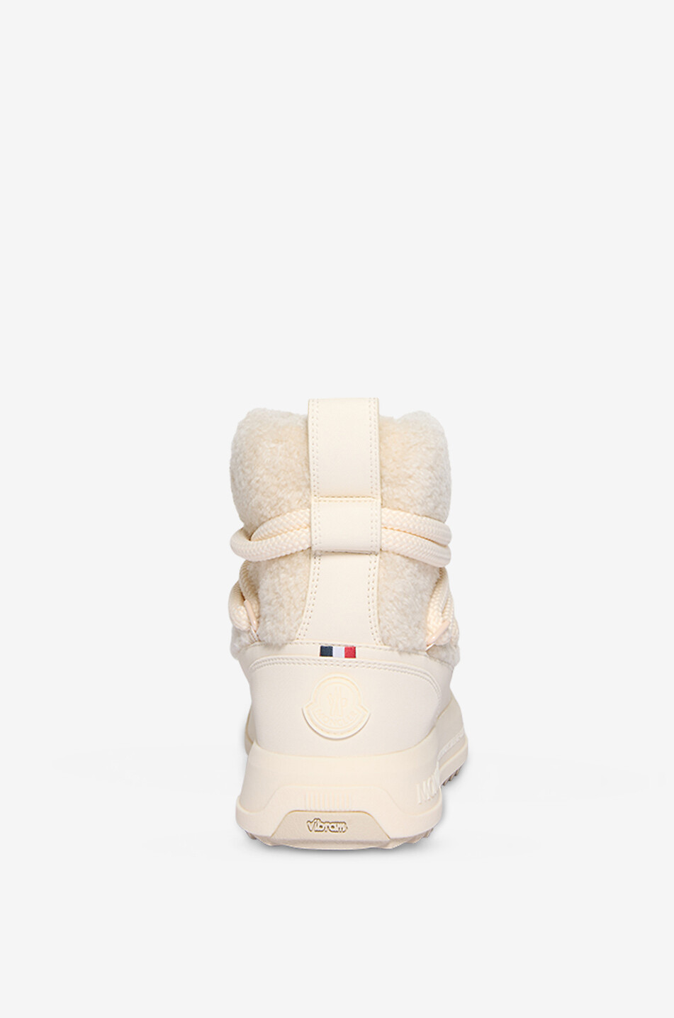 MONCLER Bottines en polaire à talon Altive Mid Femme BEIGE 4