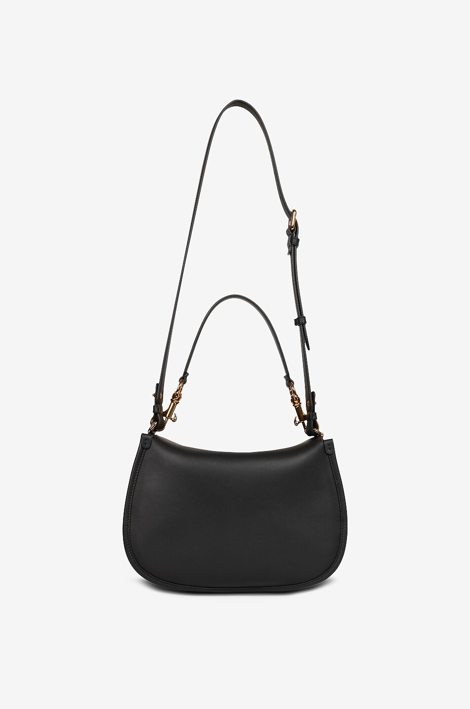 ETRO Sac porté épaule en cuir à clous Pony Moyen Femme NOIR 10