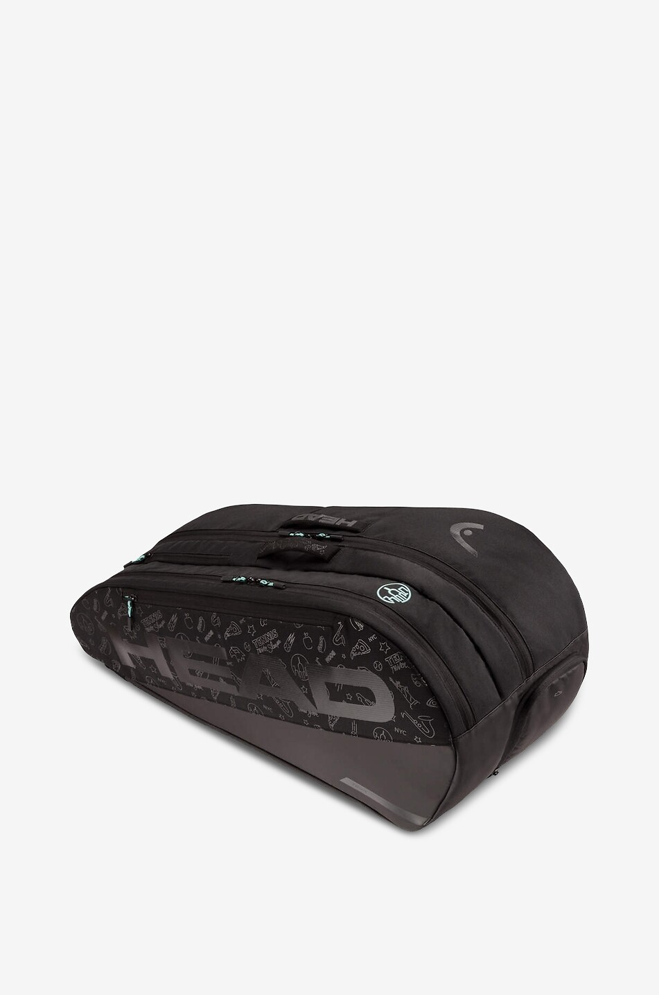 HEAD Sac pour raquettes enfant Tour L Neon 2025 Unisexe Incolore 4