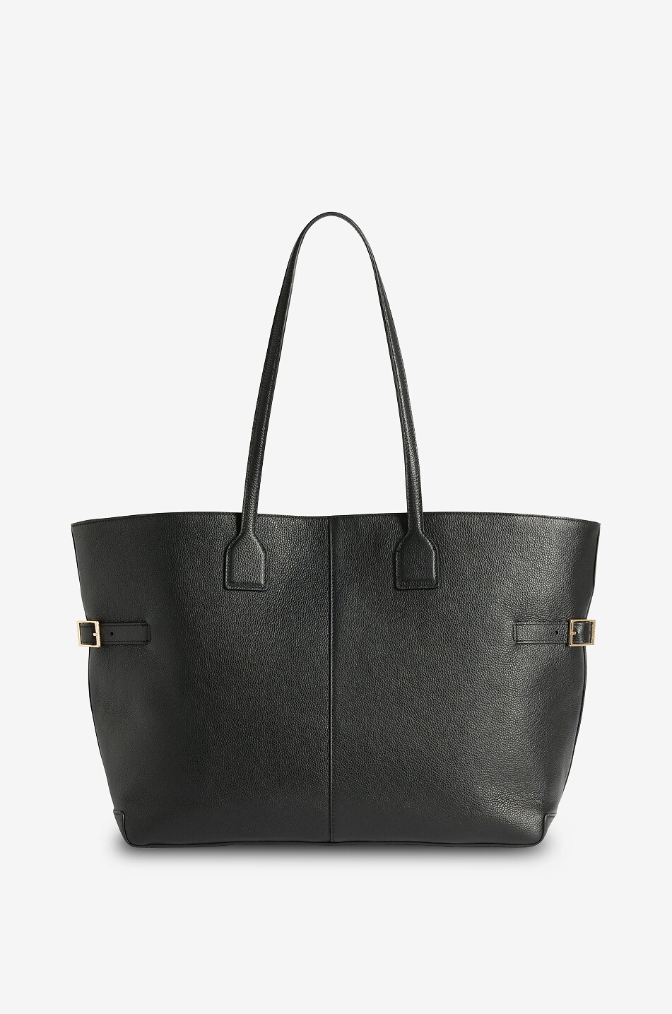 Lesley trapeze grained leather tote bag