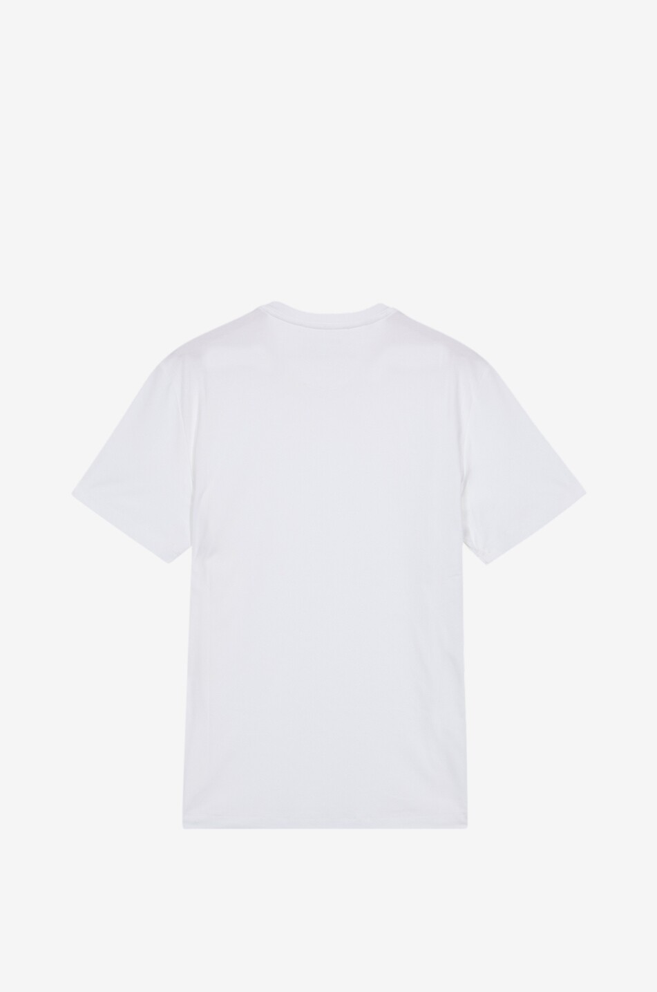 MAURIZIO BALDASSARI Round-neck cotton jersey short-sleeved T-shirt Men WHITE 2