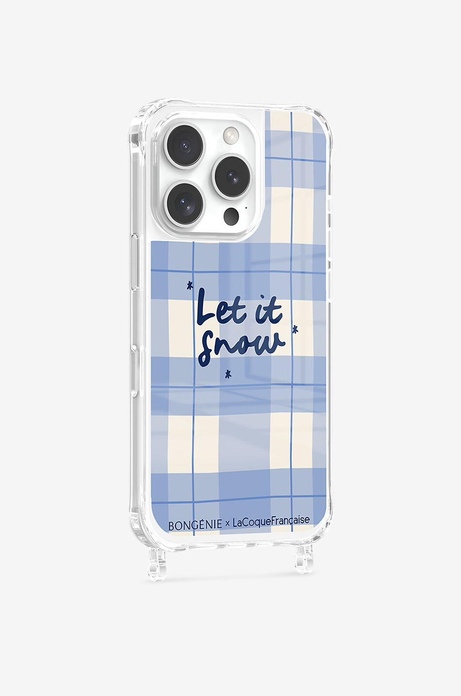 LA COQUE FRANCAISE Coque pour smartphone Iphone 16 Pro Max Let It Snow Femme BLEU 1