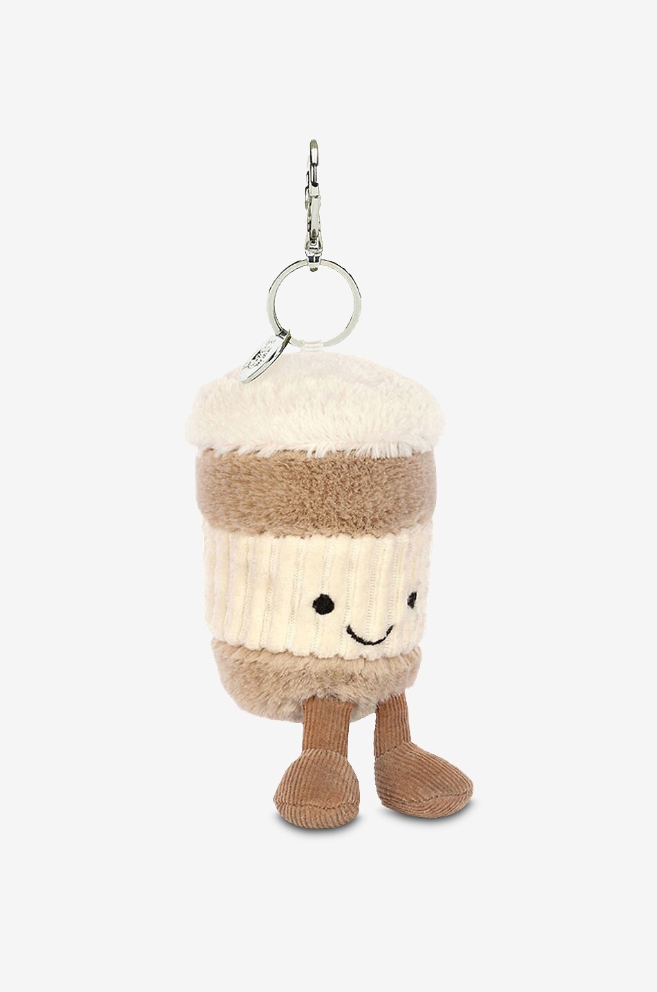 JELLYCAT Taschen-Charm aus Plüsch Amuseables Coffe-To-Go  BEIGE 1