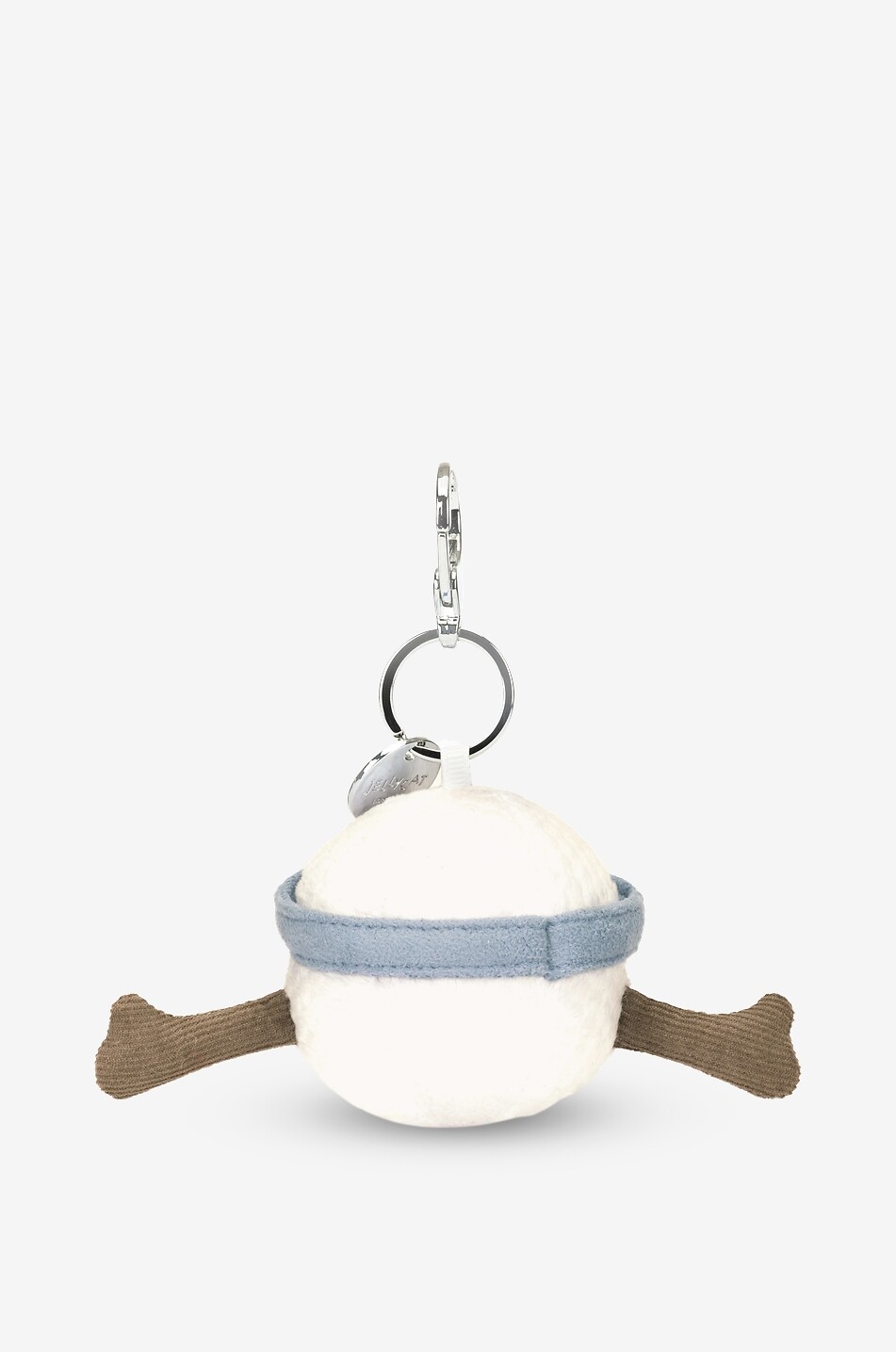 JELLYCAT Charm en peluche pour sac Amuseable Sports Golf Ball  BLANC 6