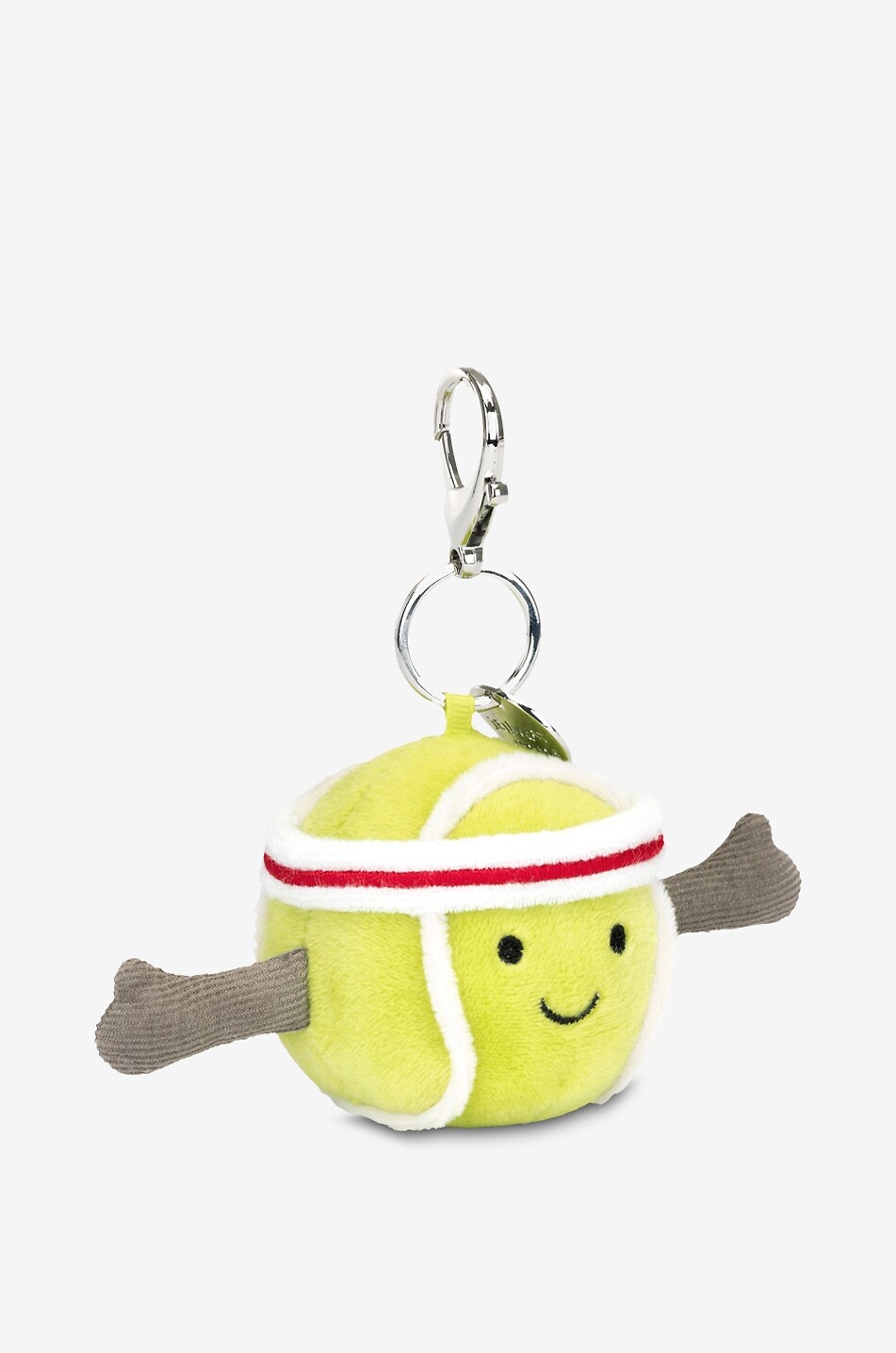 JELLYCAT Amuseables Sports Tennis ball-shaped plush bag charm  YELLOW 2