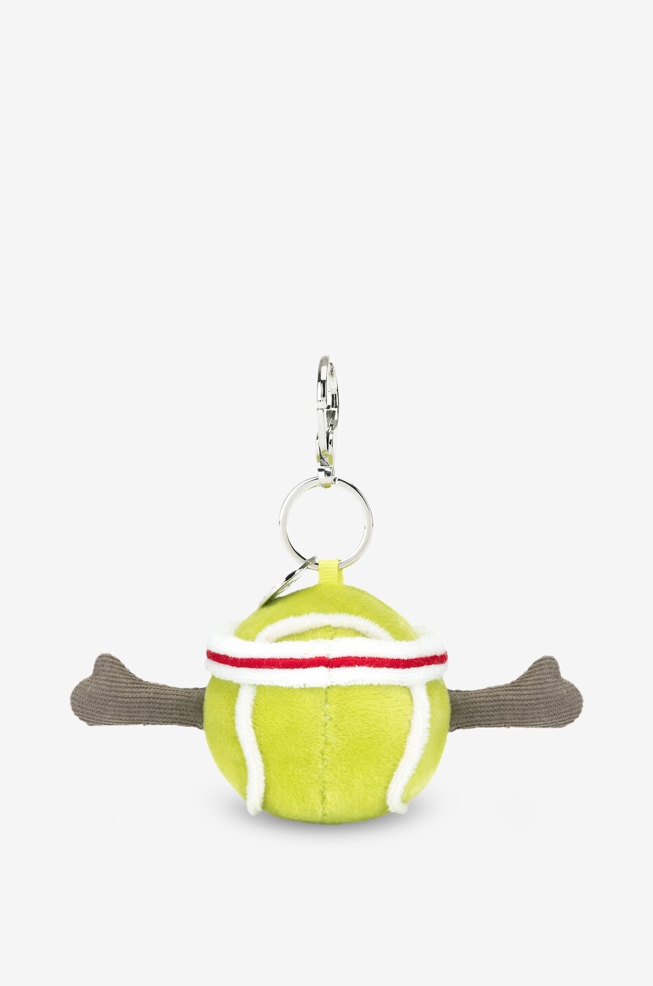 JELLYCAT Amuseables Sports Tennis ball-shaped plush bag charm  YELLOW 5