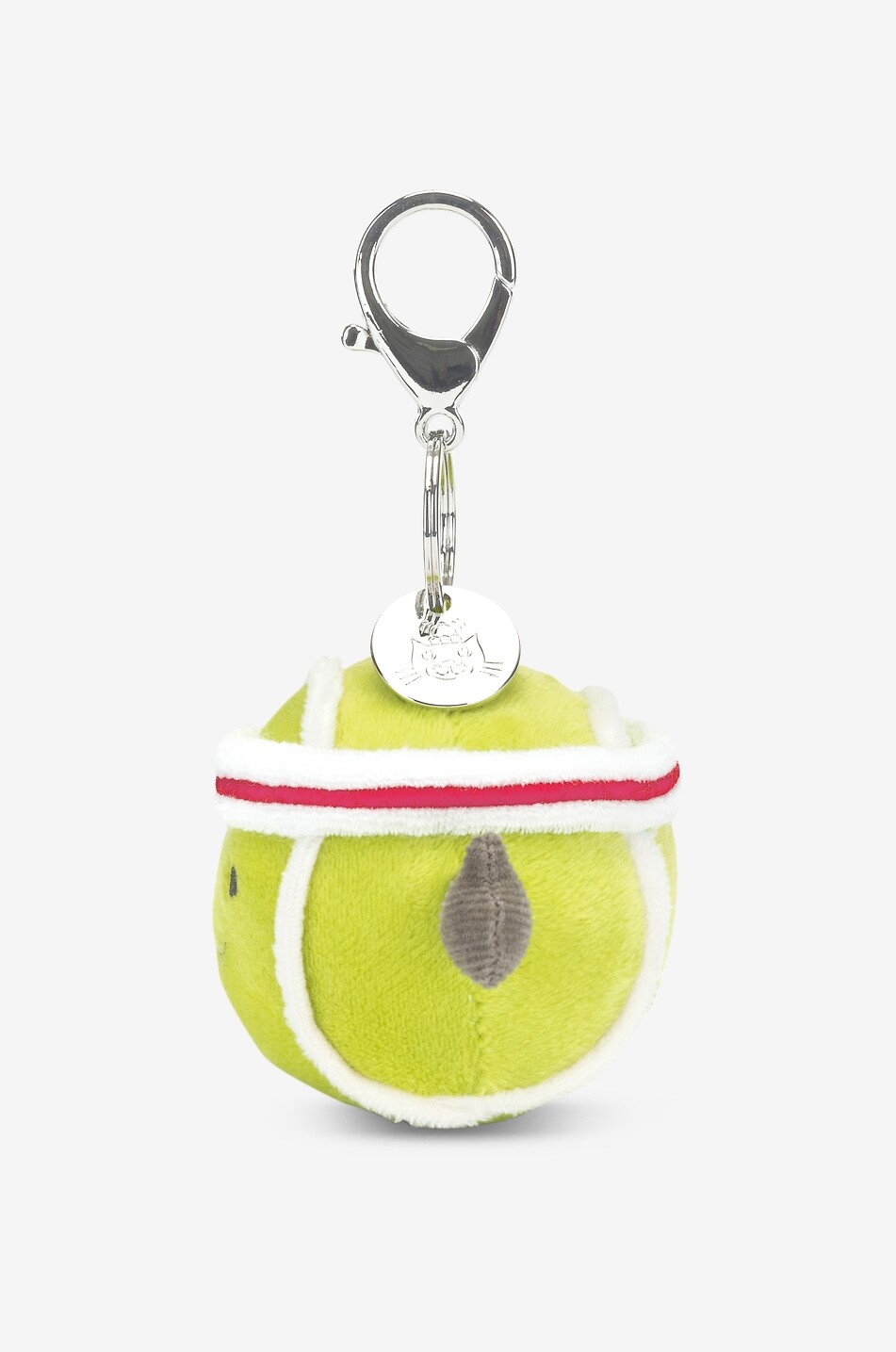 JELLYCAT Amuseables Sports Tennis ball-shaped plush bag charm  YELLOW 6