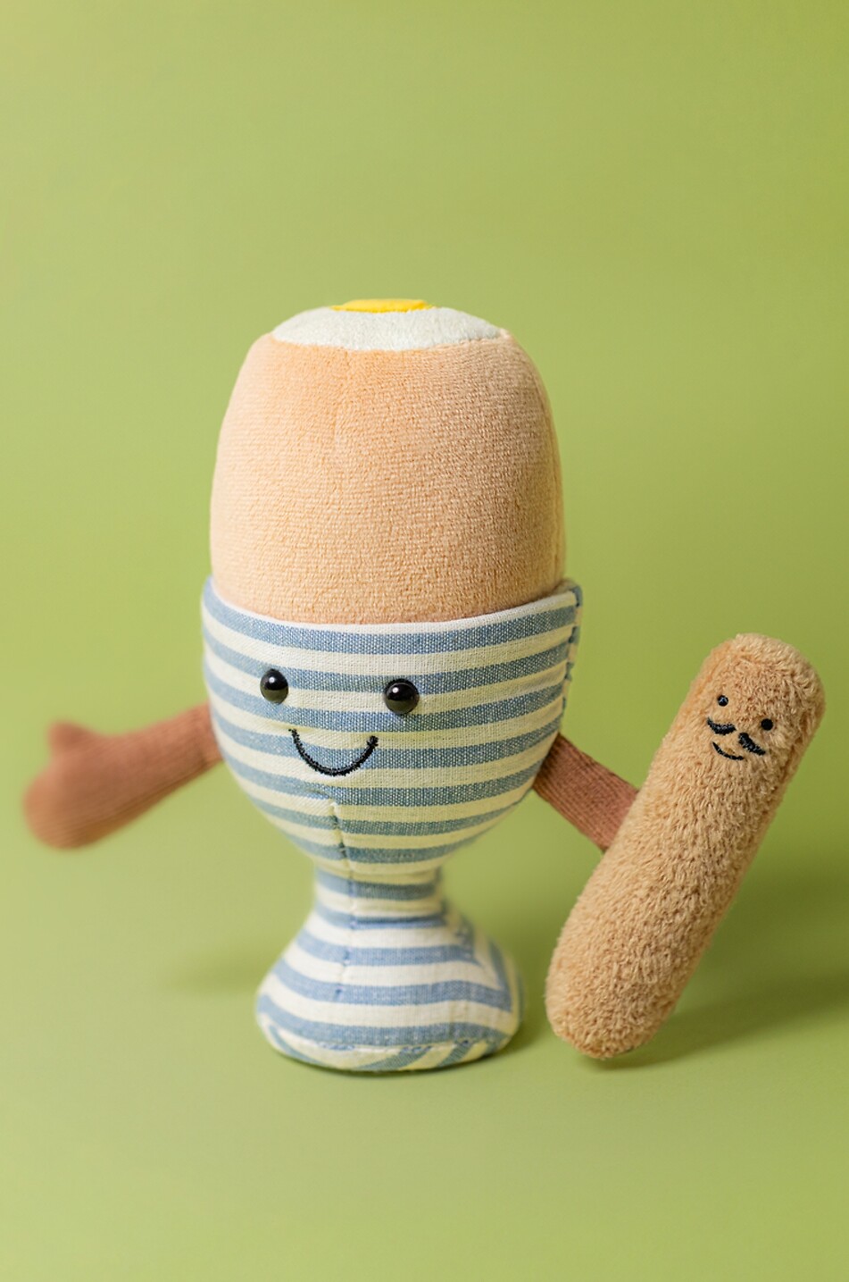 JELLYCAT Amuseables Eggetha Egg & Lance Soldier plush egg  MULTI COLOURED 5
