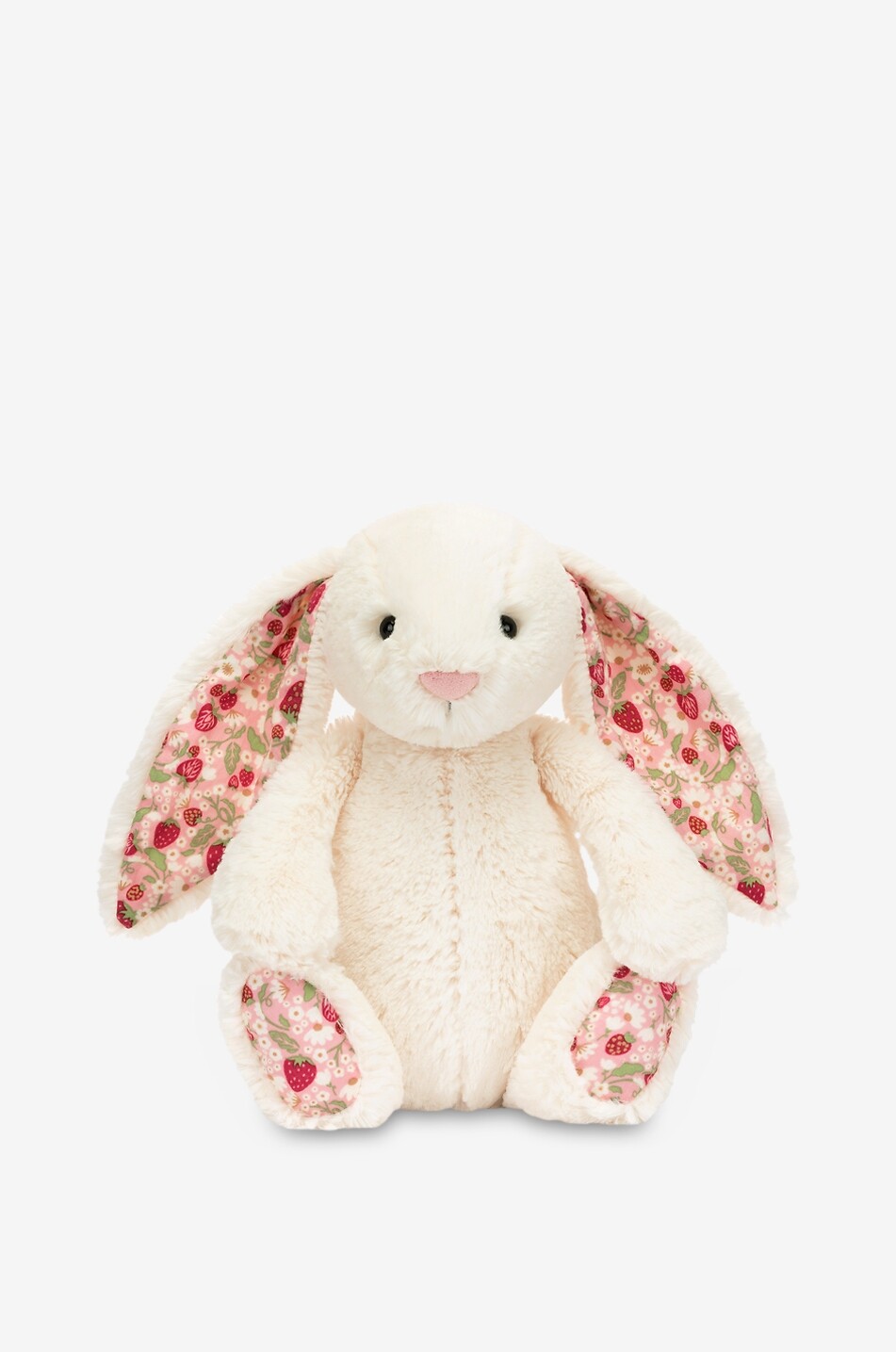 Berry Blossom Cream rabbit plush toy