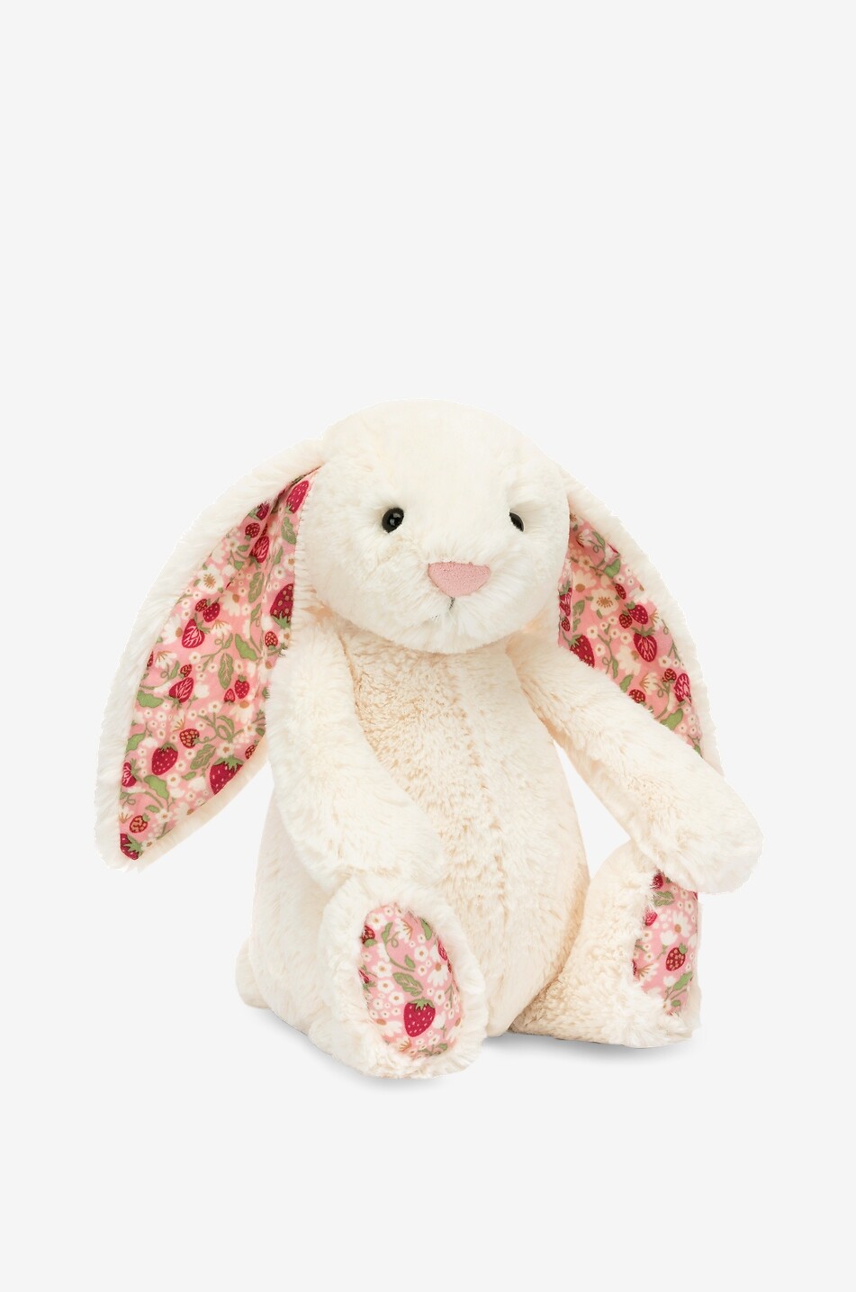JELLYCAT Berry Blossom Cream rabbit plush toy  EGGSHELL 4