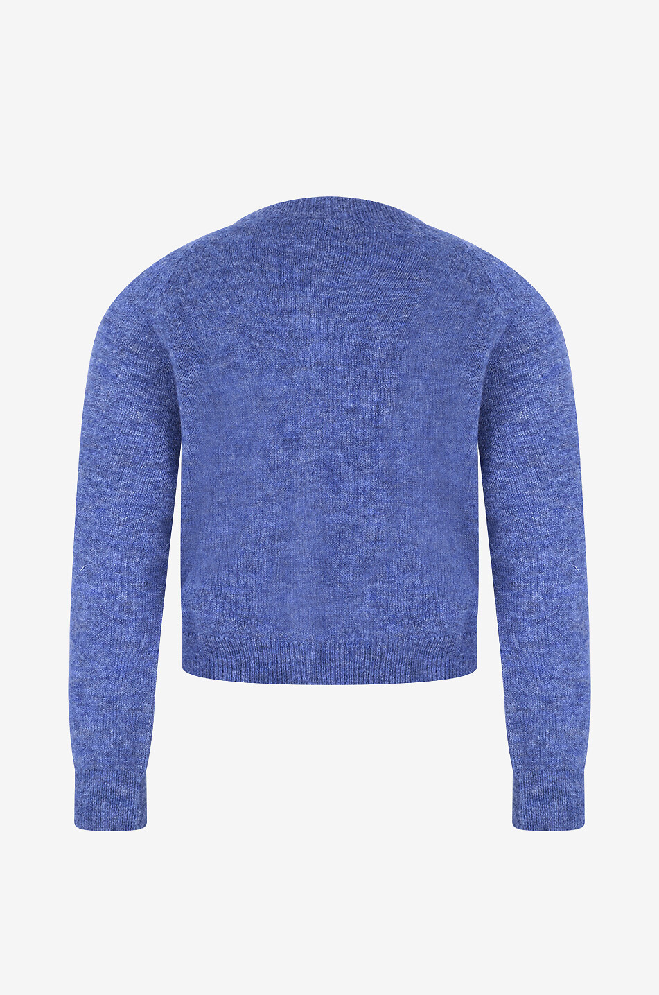 DÔEN Cardigan à col rond en laine alpaga mélangée Petra Femme BLEU 2