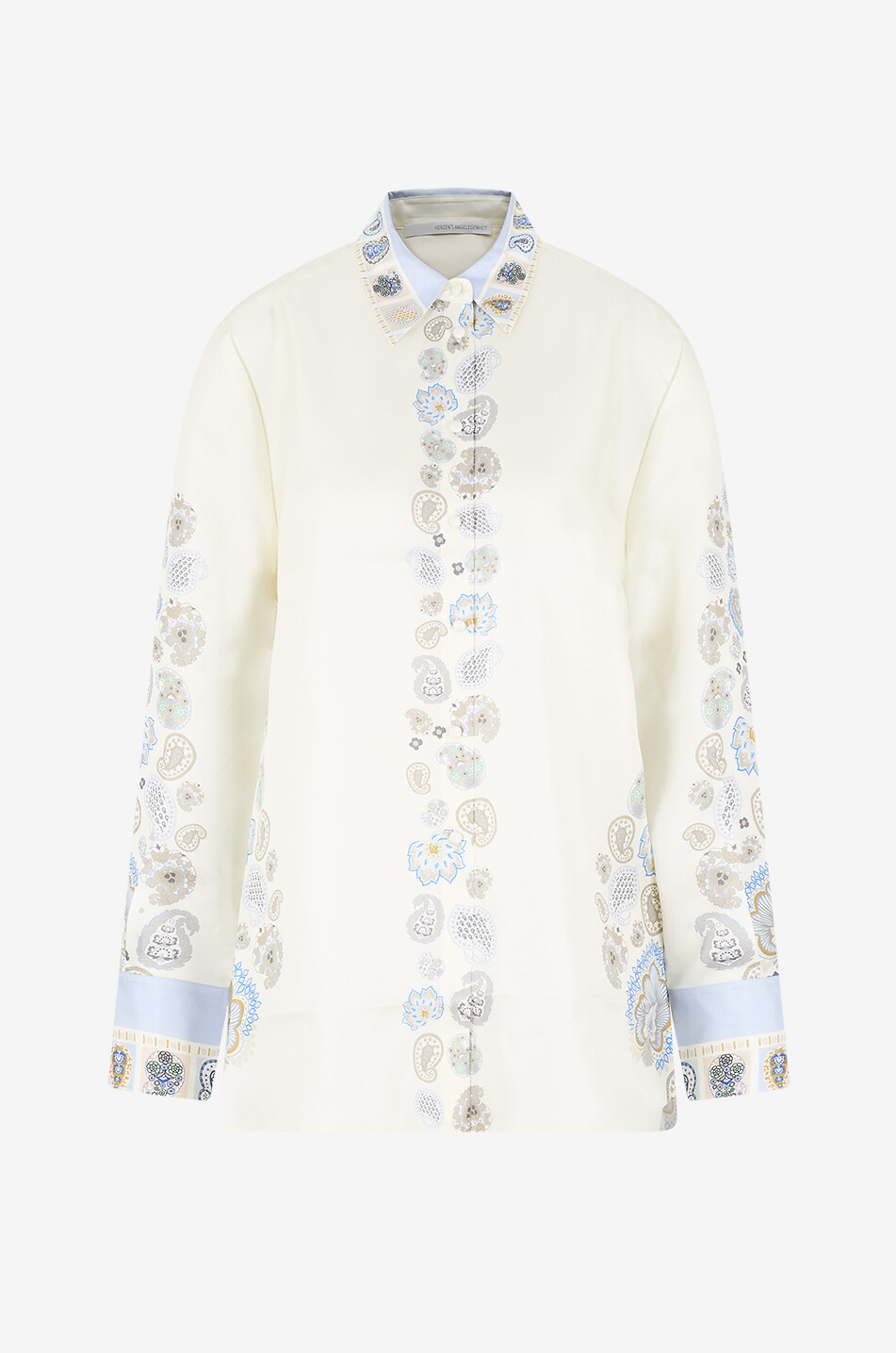 Hemd aus Köper mit Paisleymuster