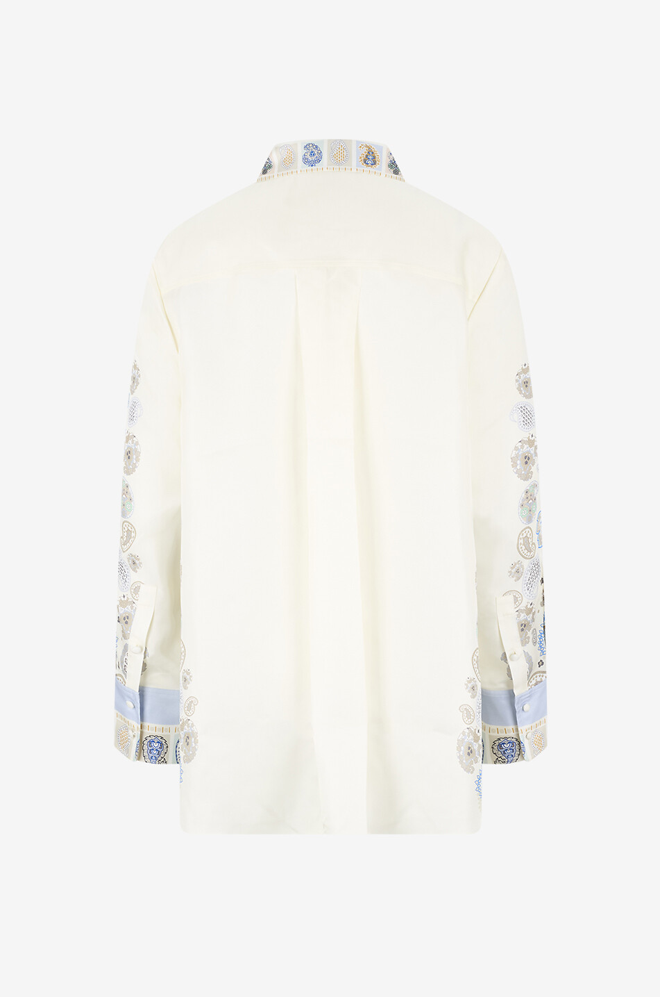 HERZENS Hemd aus Köper mit Paisleymuster Damen CREMEFARBEN 2