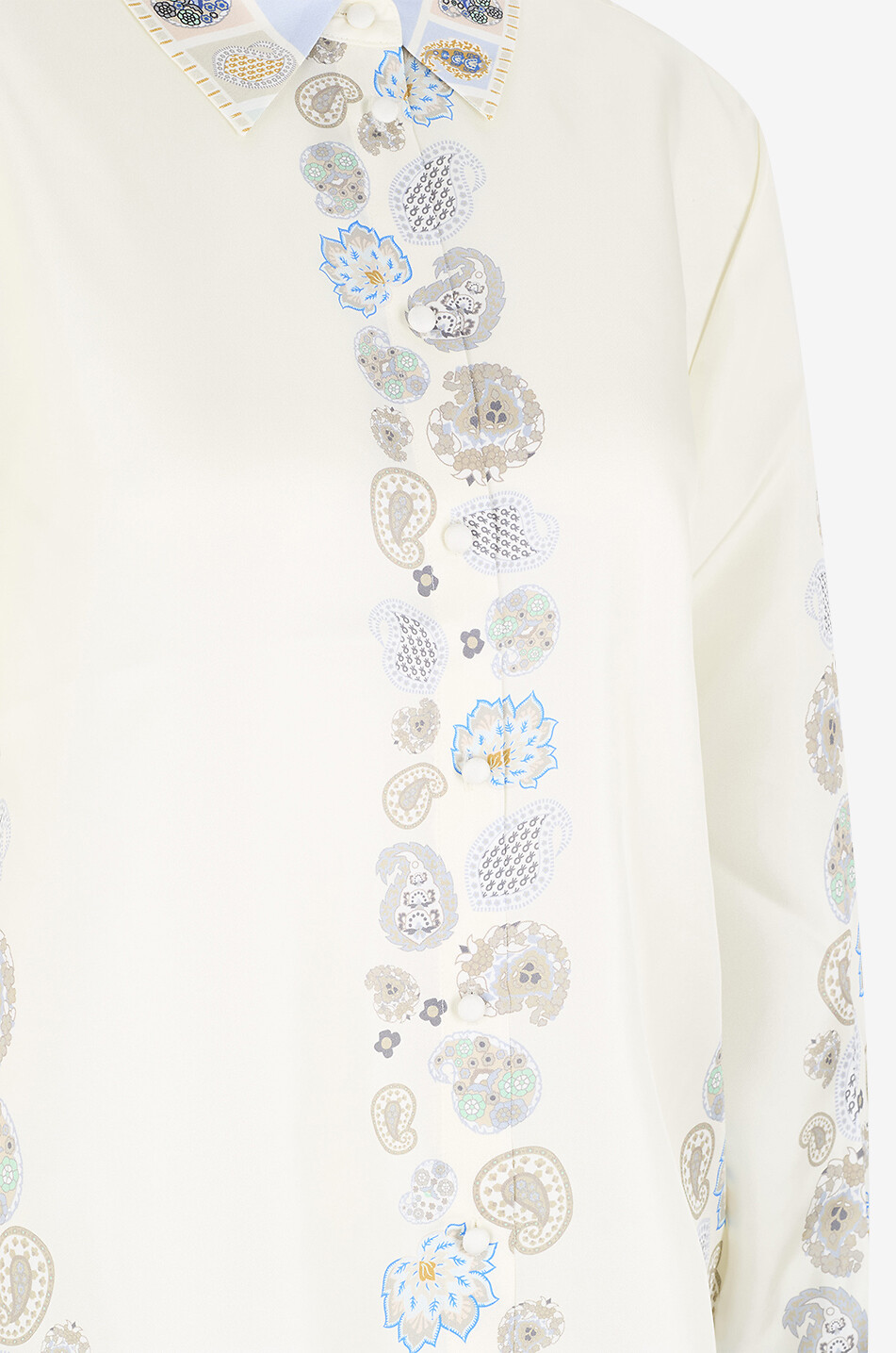 HERZENS Hemd aus Köper mit Paisleymuster Damen CREMEFARBEN 3