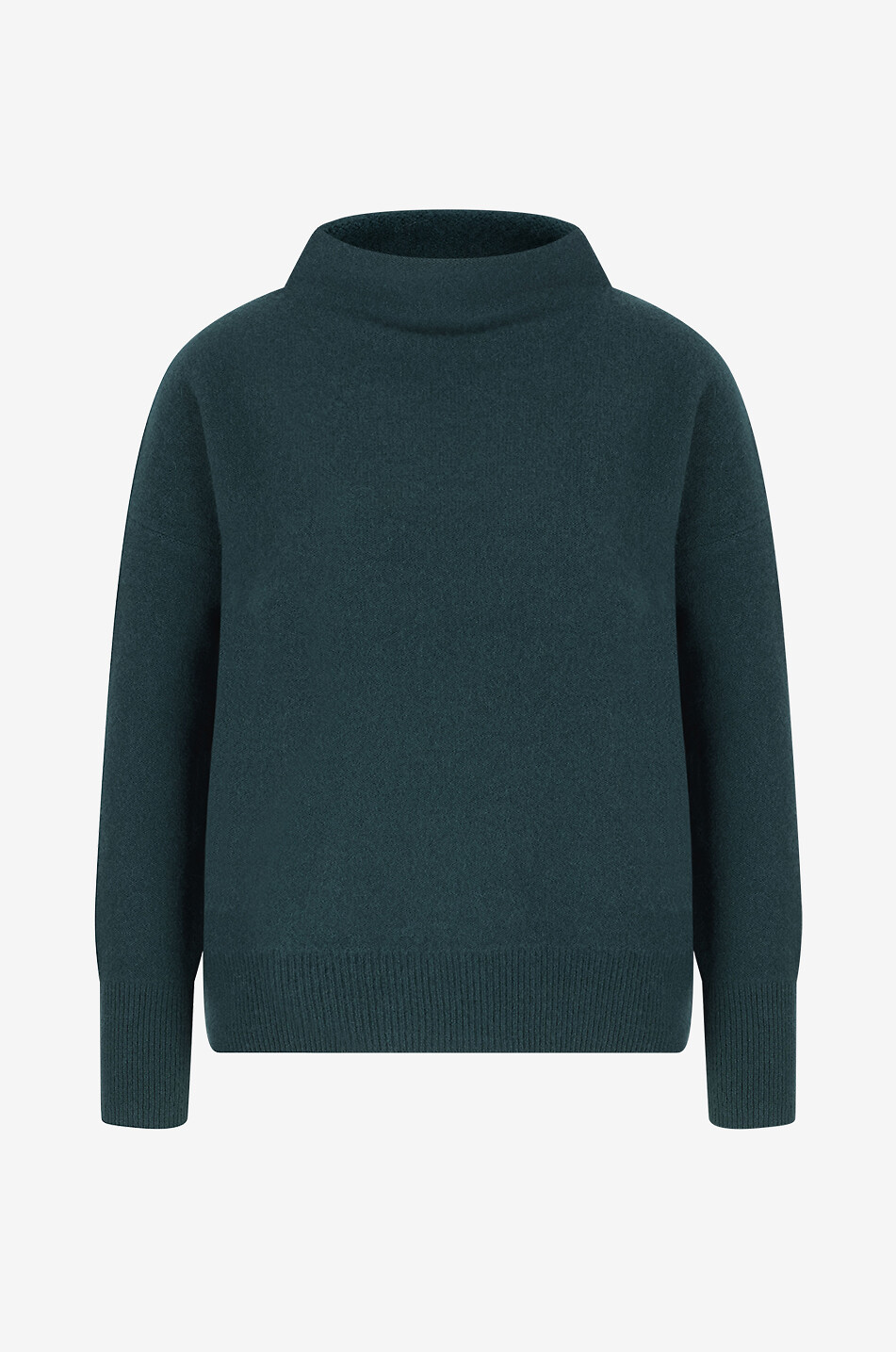 Pull à col cheminée en cachemire