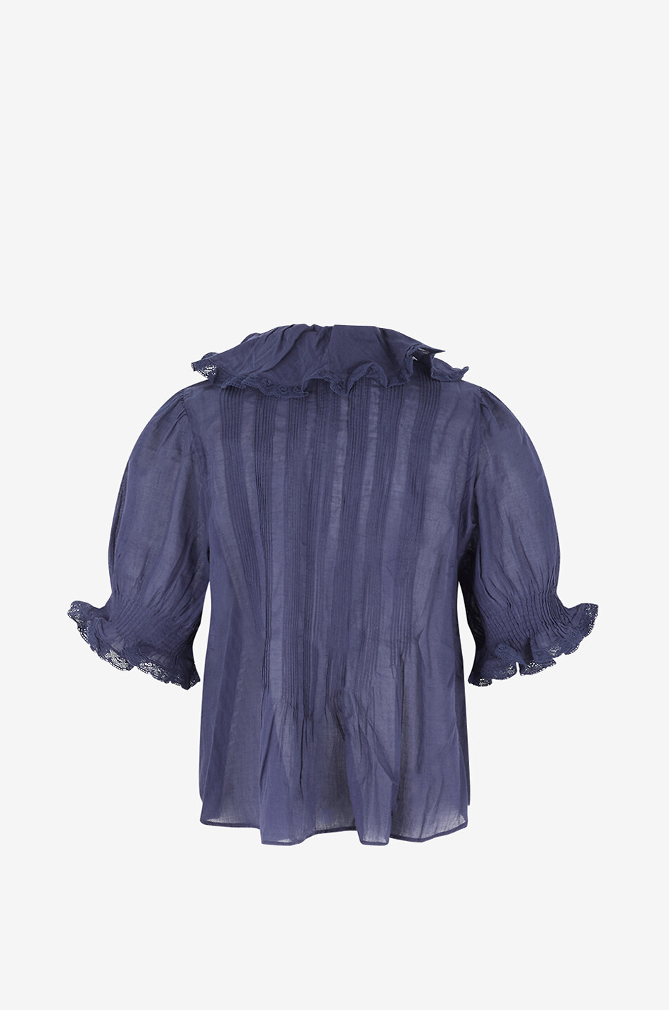 DÔEN Top à nervures en voile Henri Femme BLEU FONCE 2