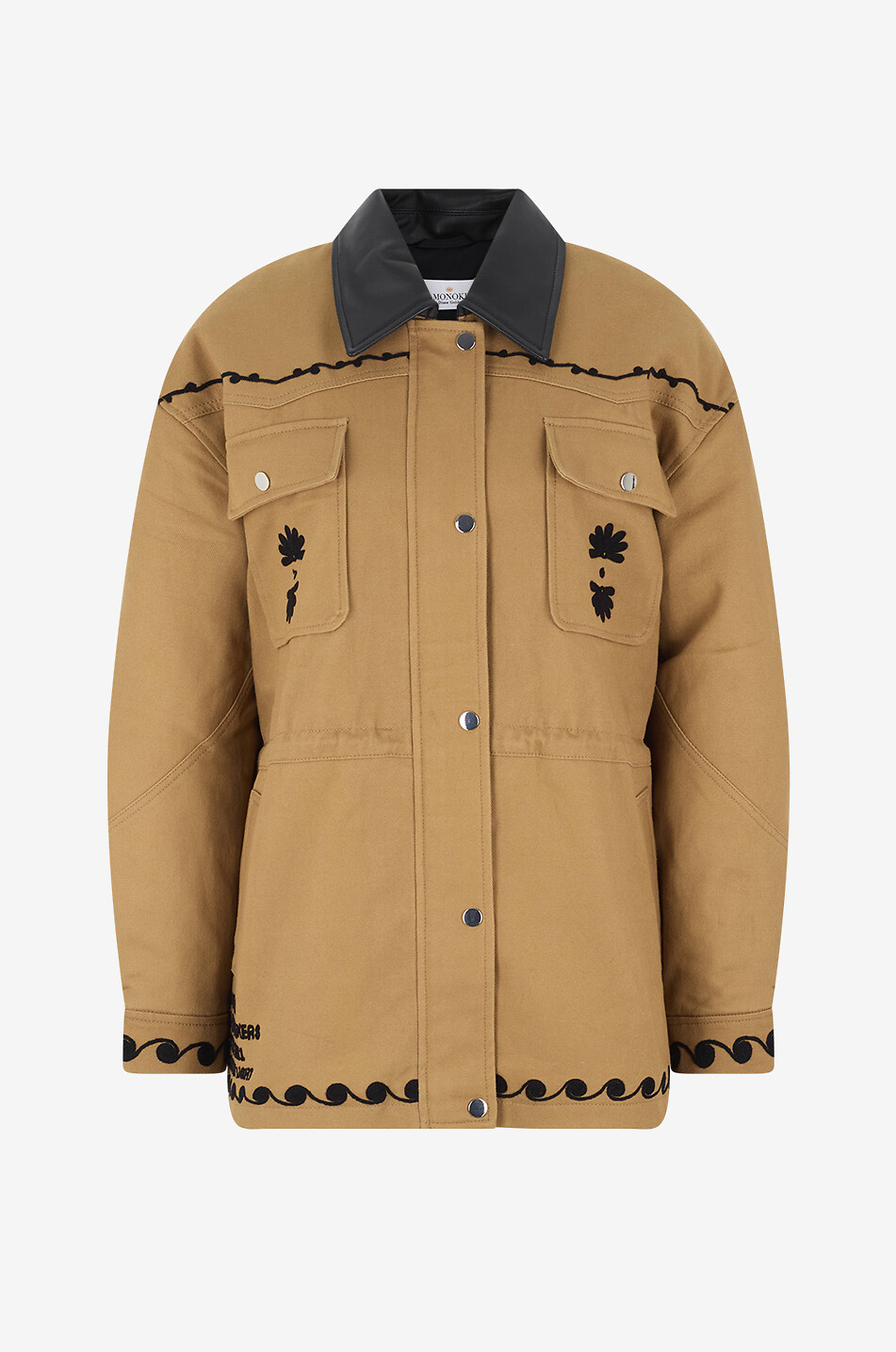 Dutton lightweight canvas shirt collar jacket