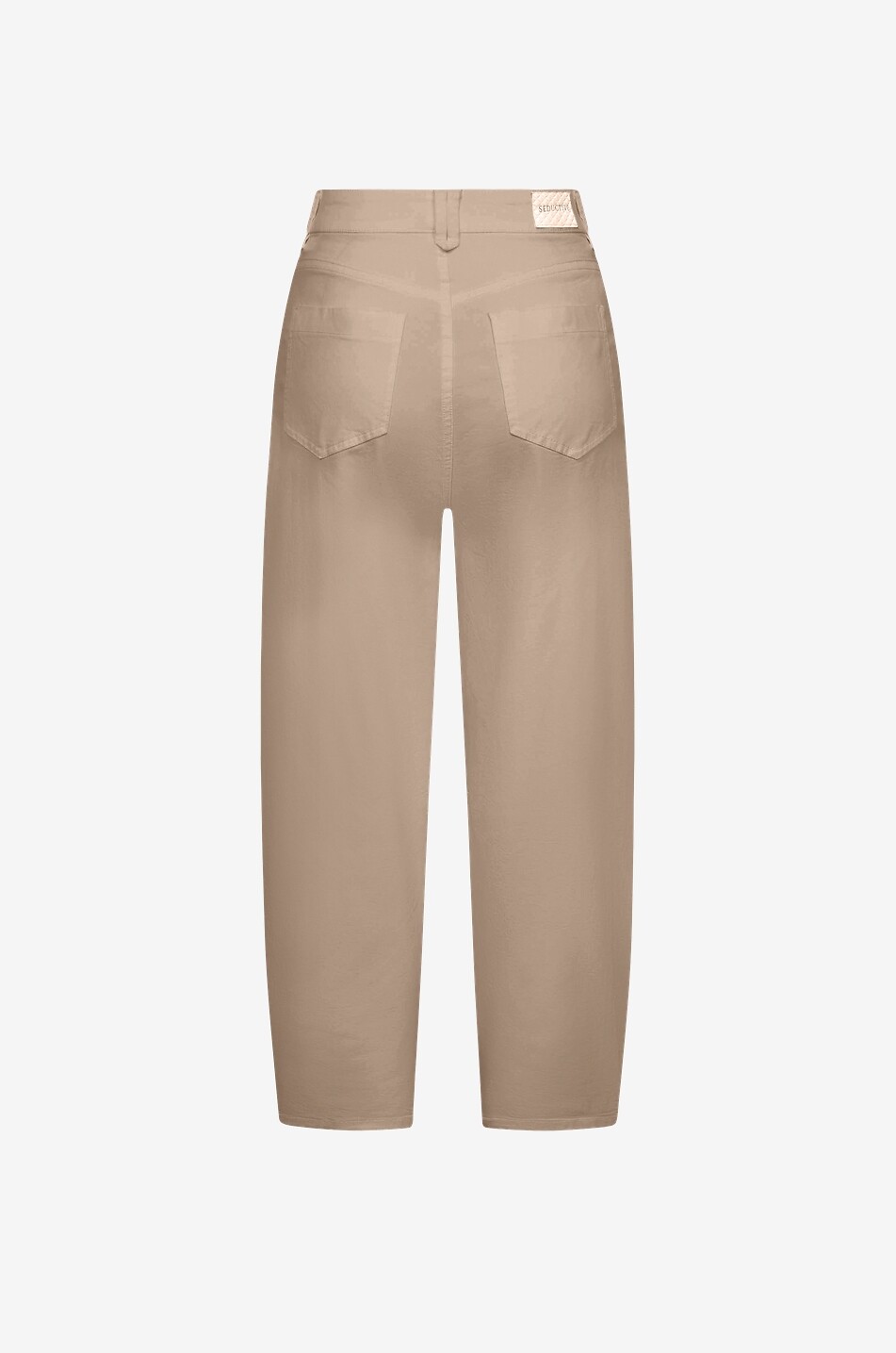 Pantalon incurvé en sergé Mickie