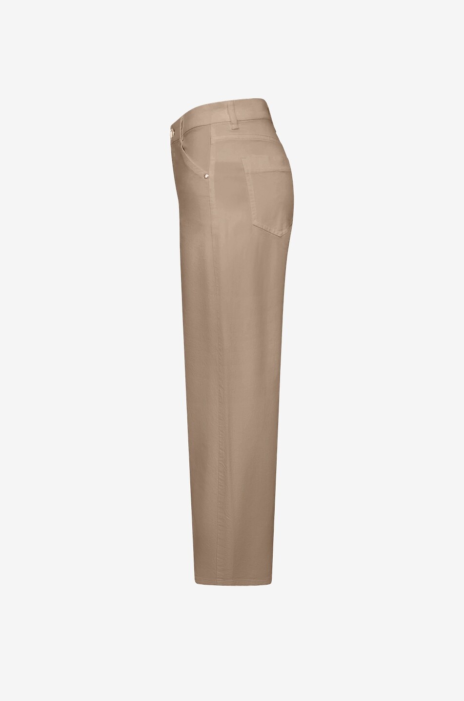 Pantalon incurvé en sergé Mickie