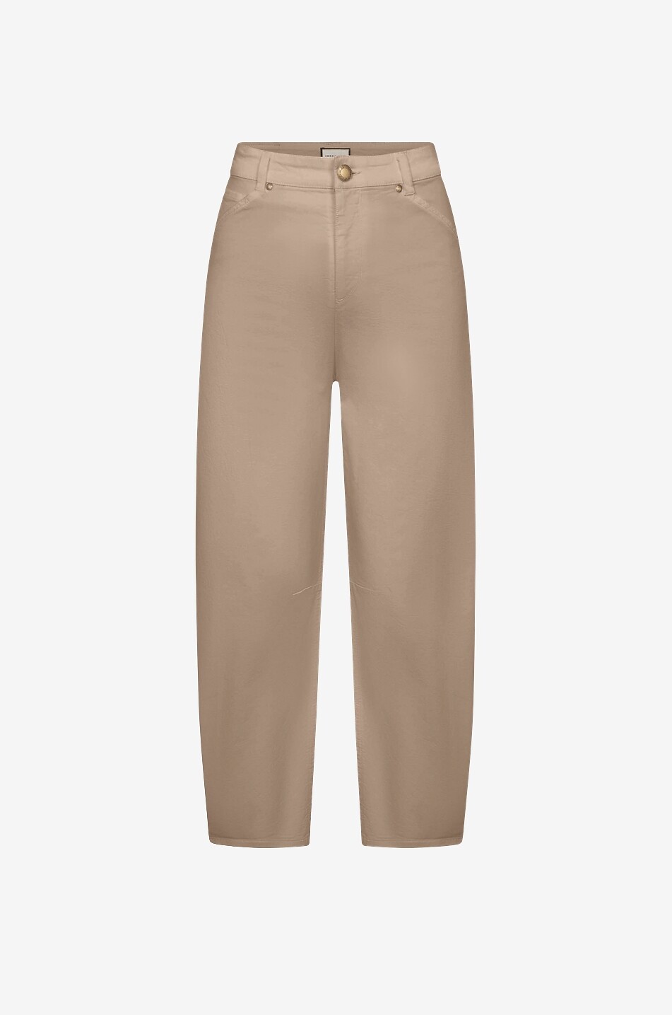 Pantalon incurvé en sergé Mickie