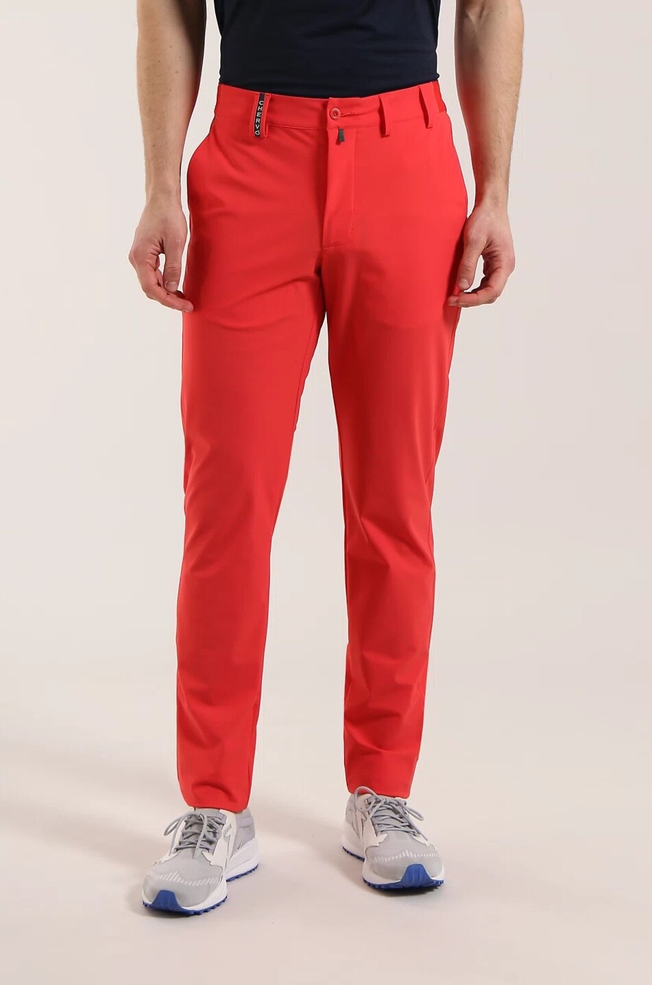 CHERVO Scozzese 599 stretch golf trousers Men RED 2