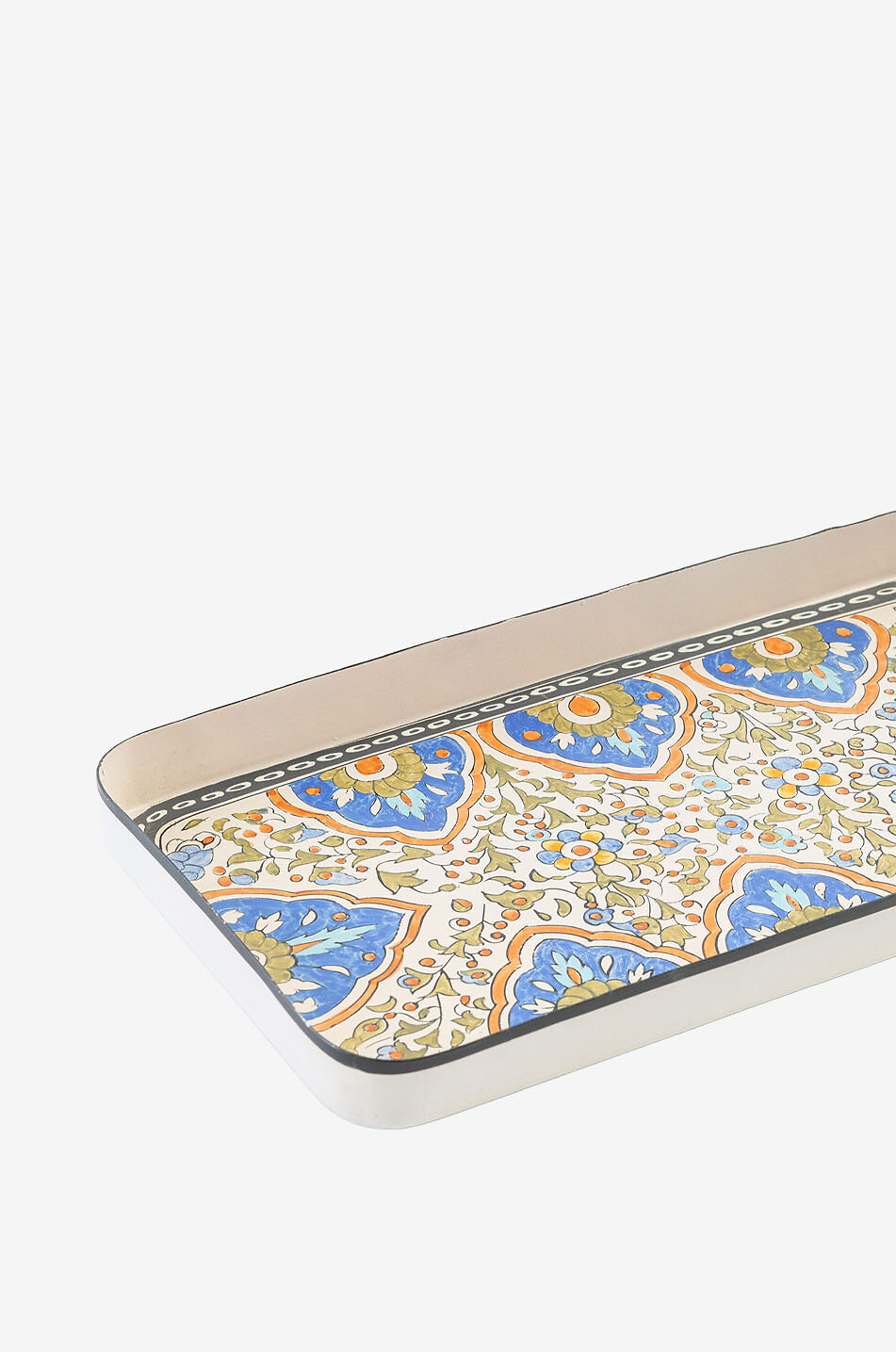 LES OTTOMANS Persia hand-painted iron tray Home MULTI COLOURED 2