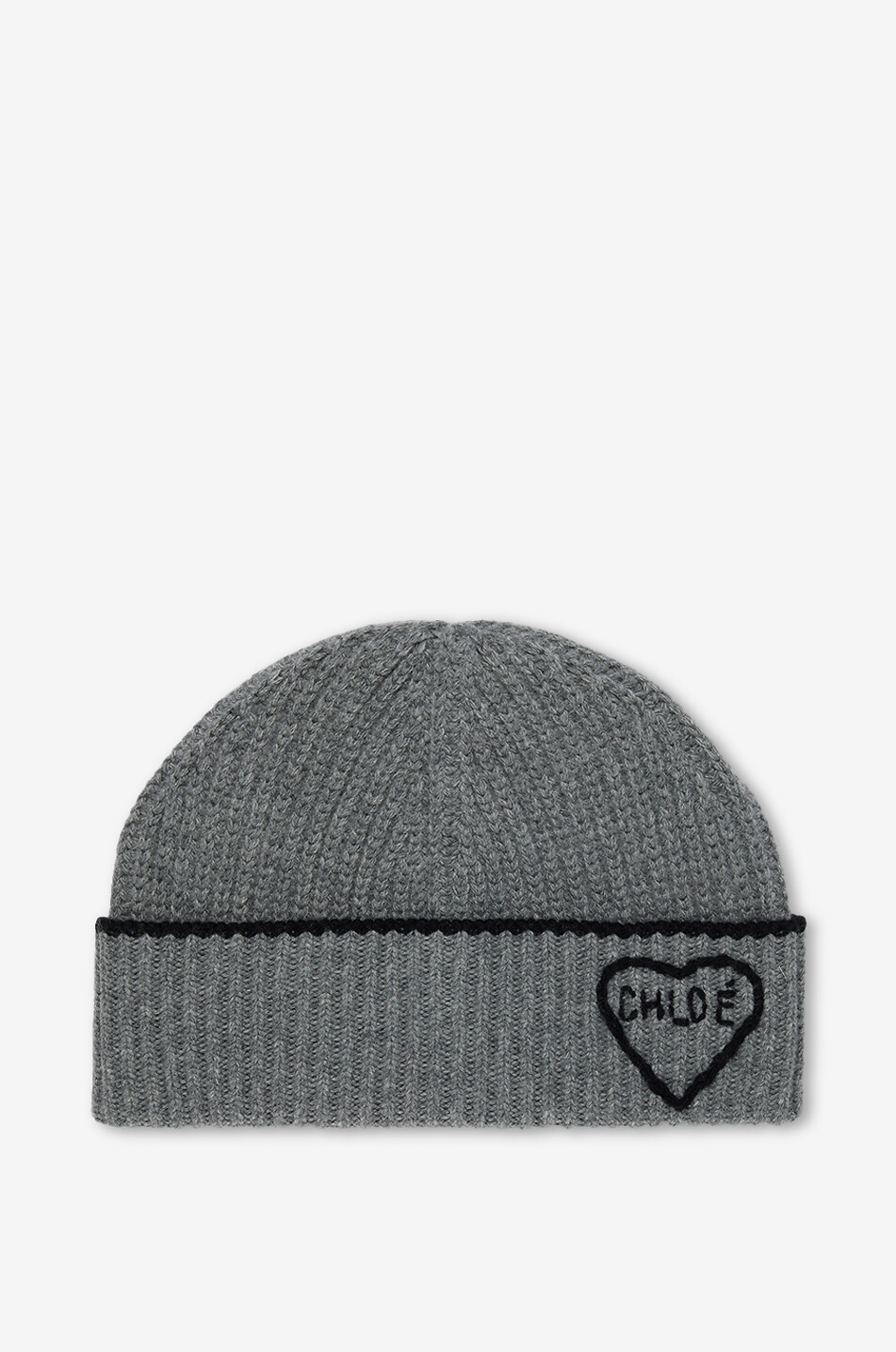 Le Bonnet Gros Grain alpaca rib knit beanie - JACQUEMUS - DARK