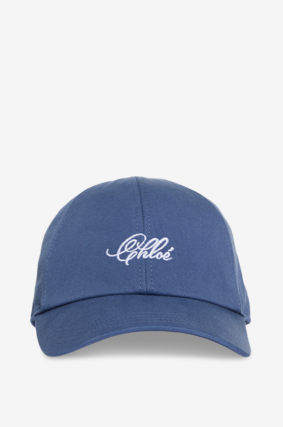 Chloé Charms embroidered logo canvas baseball cap