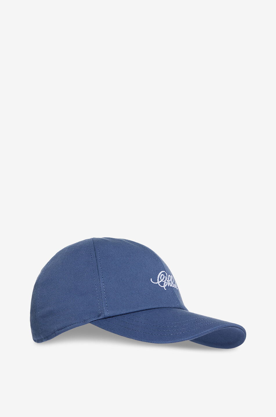 CHLOE Chloé Charms embroidered logo canvas baseball cap Women DARK BLUE 2