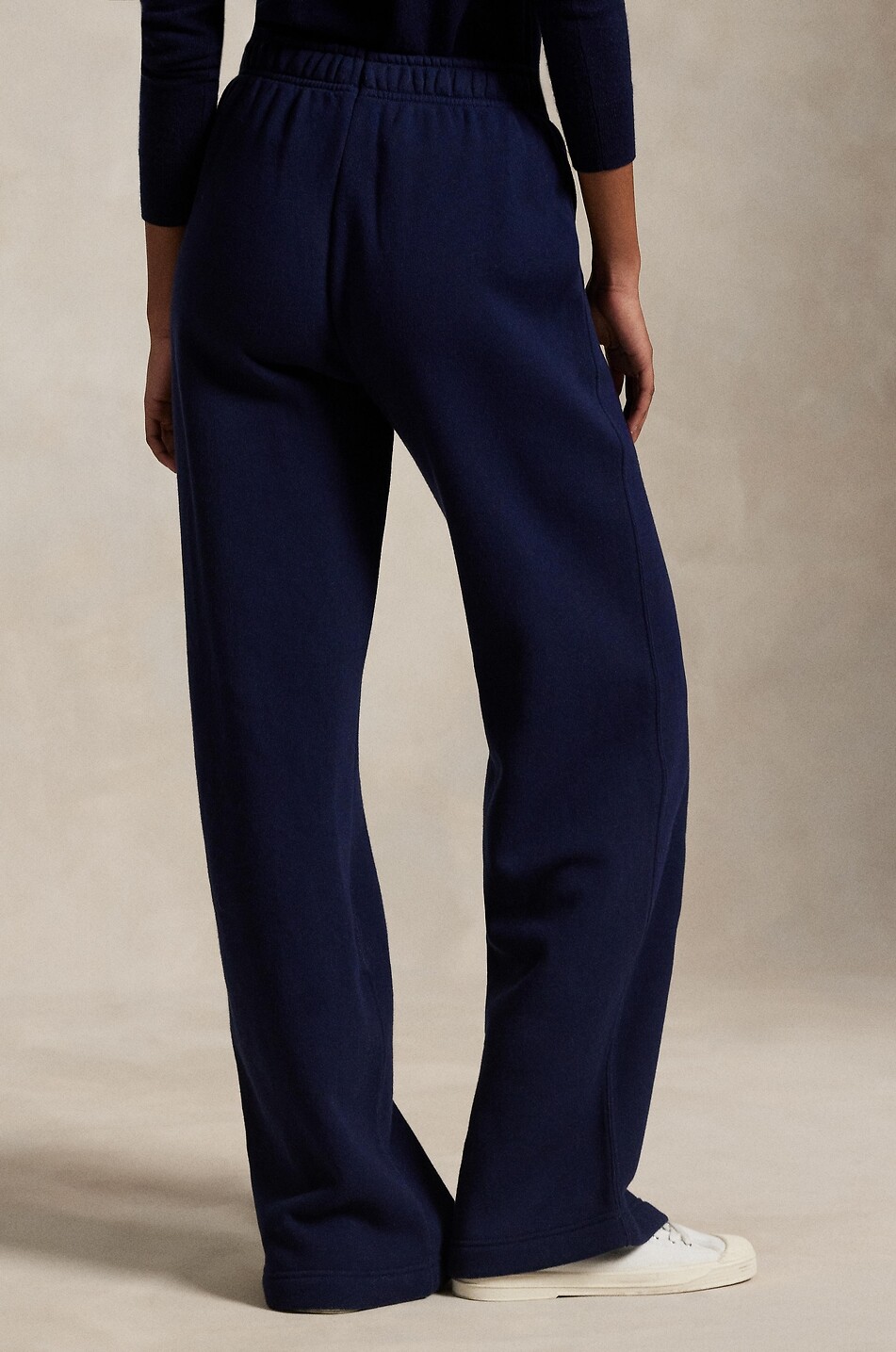 POLO RALPH LAUREN Pantalon de jogging large en molleton Pony Femme BLEU FONCE 3