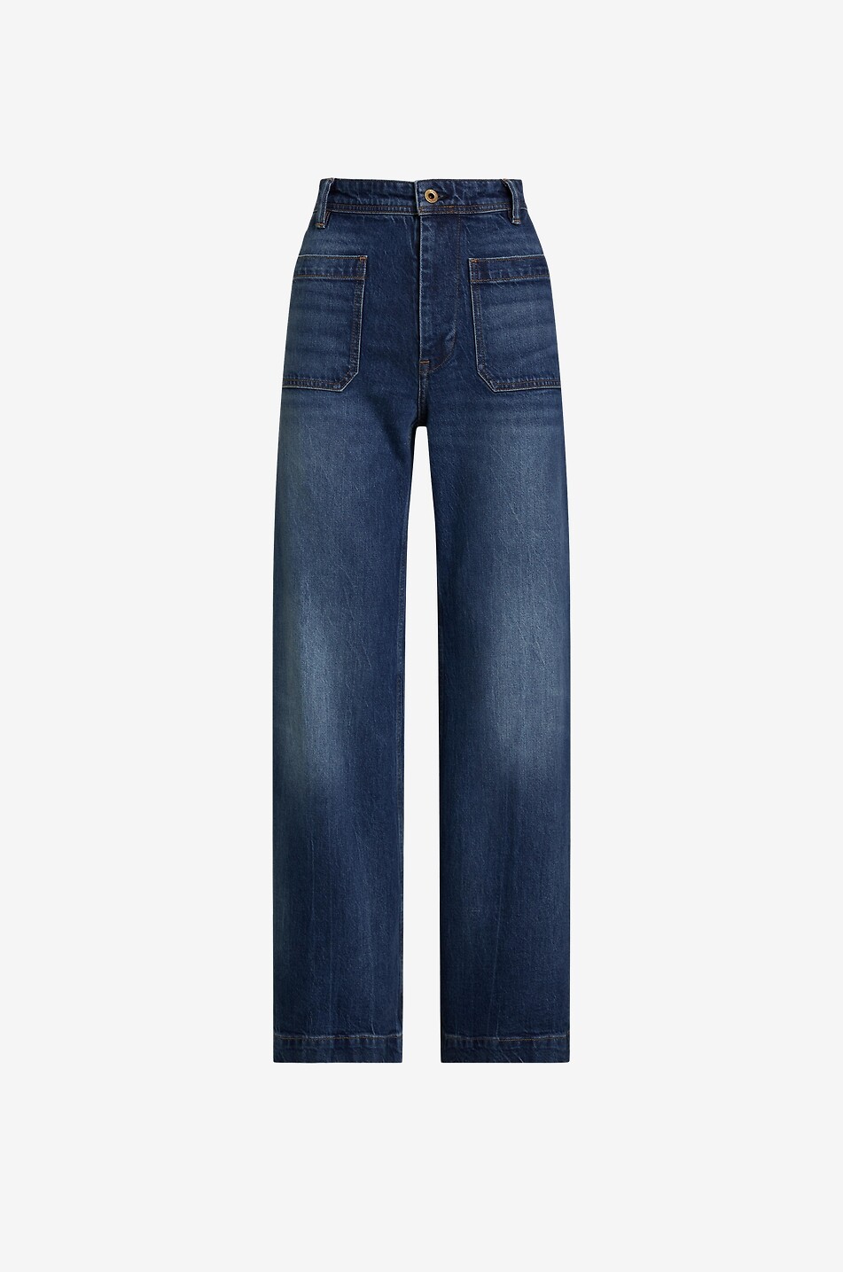 POLO RALPH LAUREN Bootcut high-rise flared jeans Women BLUE 1