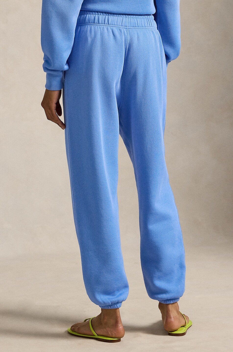 POLO RALPH LAUREN Pantalon de jogging en molleton de coton Pony Femme BLEU 2