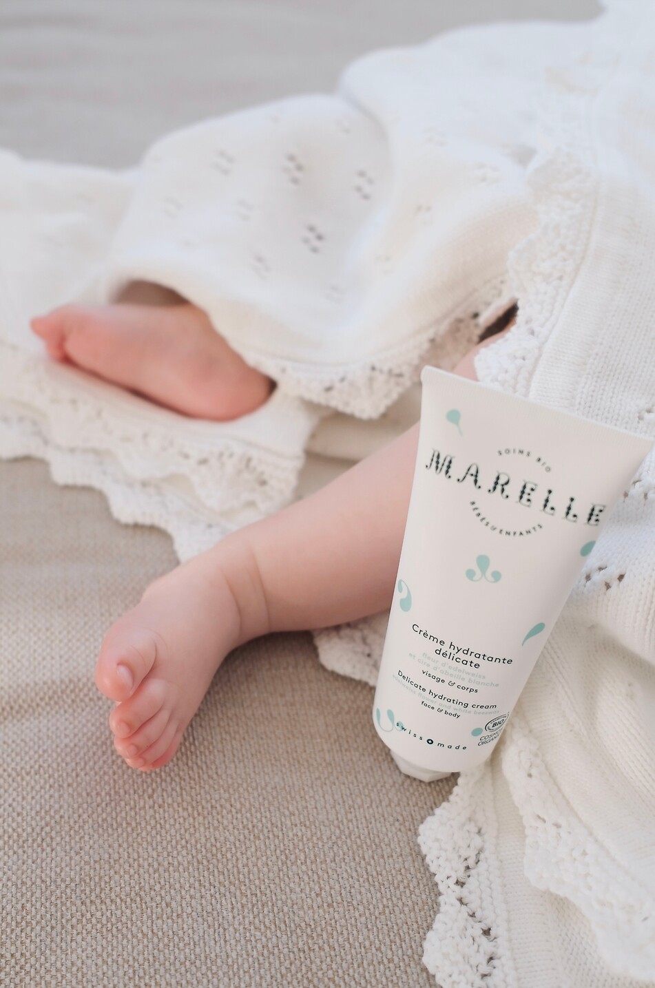 MARELLE Coffret soin et couverture bébé La Box Cadeau Bébé Incolore 3