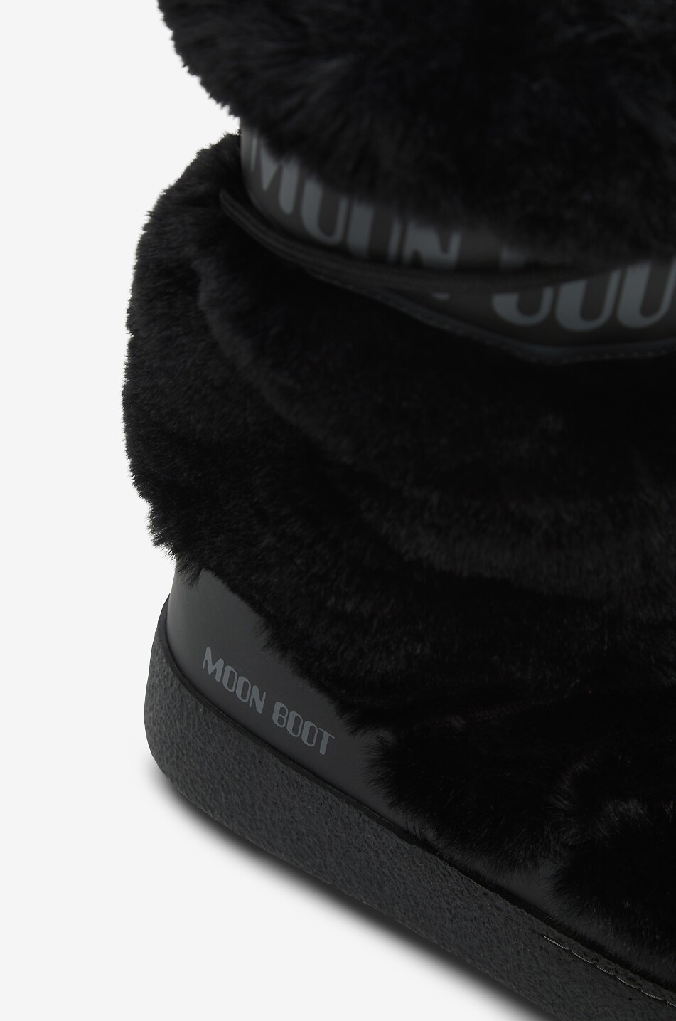 MOON BOOT Après-Ski-Stiefel aus Kunstfell Ltrack Damen SCHWARZ 4